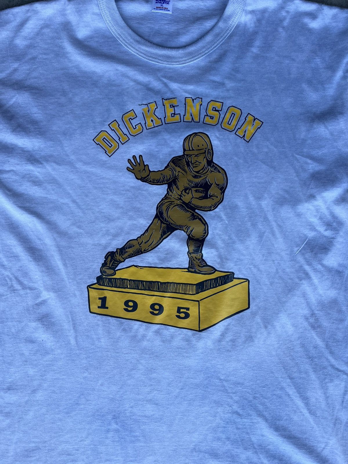 Russell Athletic × Vintage 1995 Vintage Russell Sports T-Shirt Size US XL / EU 56 / 4 - 2 Thumbnail