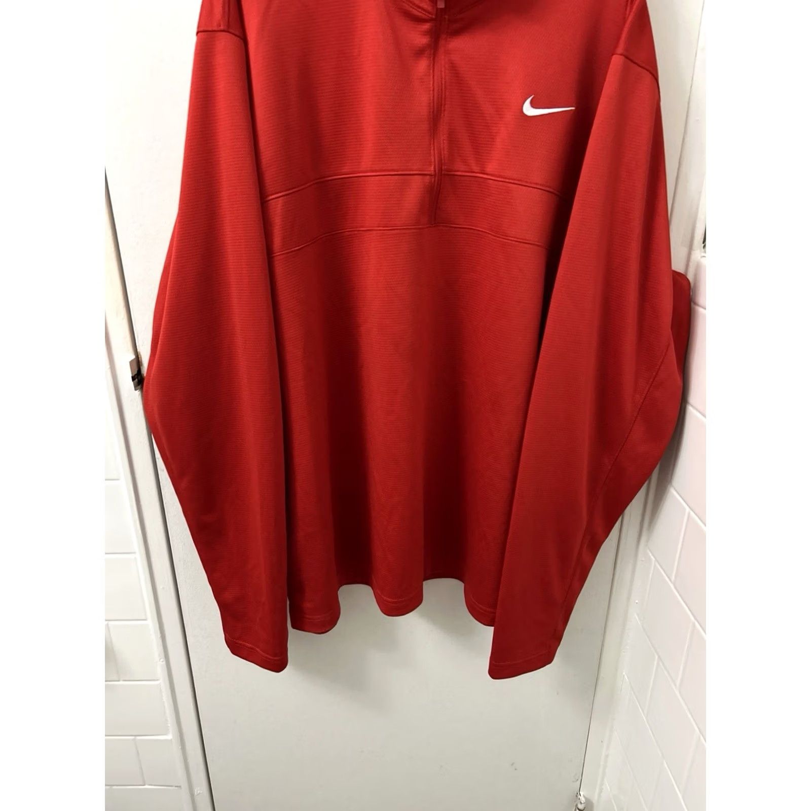 Nike Nike Dri-FIT 1/4 Zip Mens XXL Red Pullover Training Sweatshirt L/S CK6076-657 Size US XXL / EU 58 / 5 - 3 Thumbnail