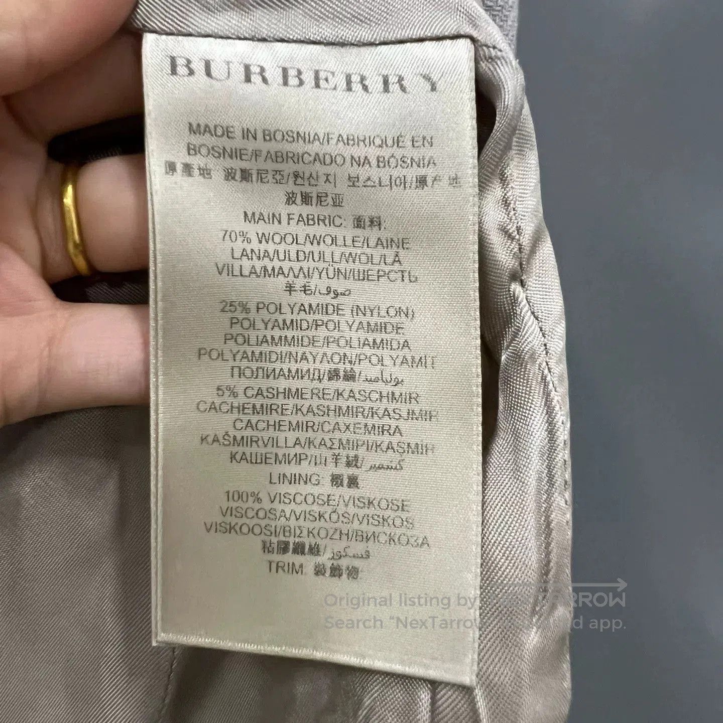 Burberry Burberry Classic Double. Size US XS / EU 42 / 0 - 4 Thumbnail
