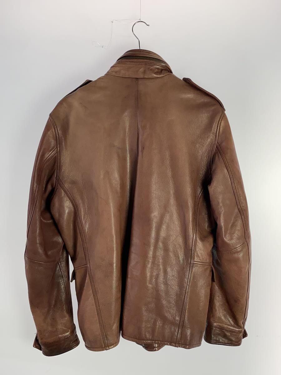 Avirex Avirex Leather Jacket Blouson Brown Size US XL / EU 56 / 4 - 2 Thumbnail