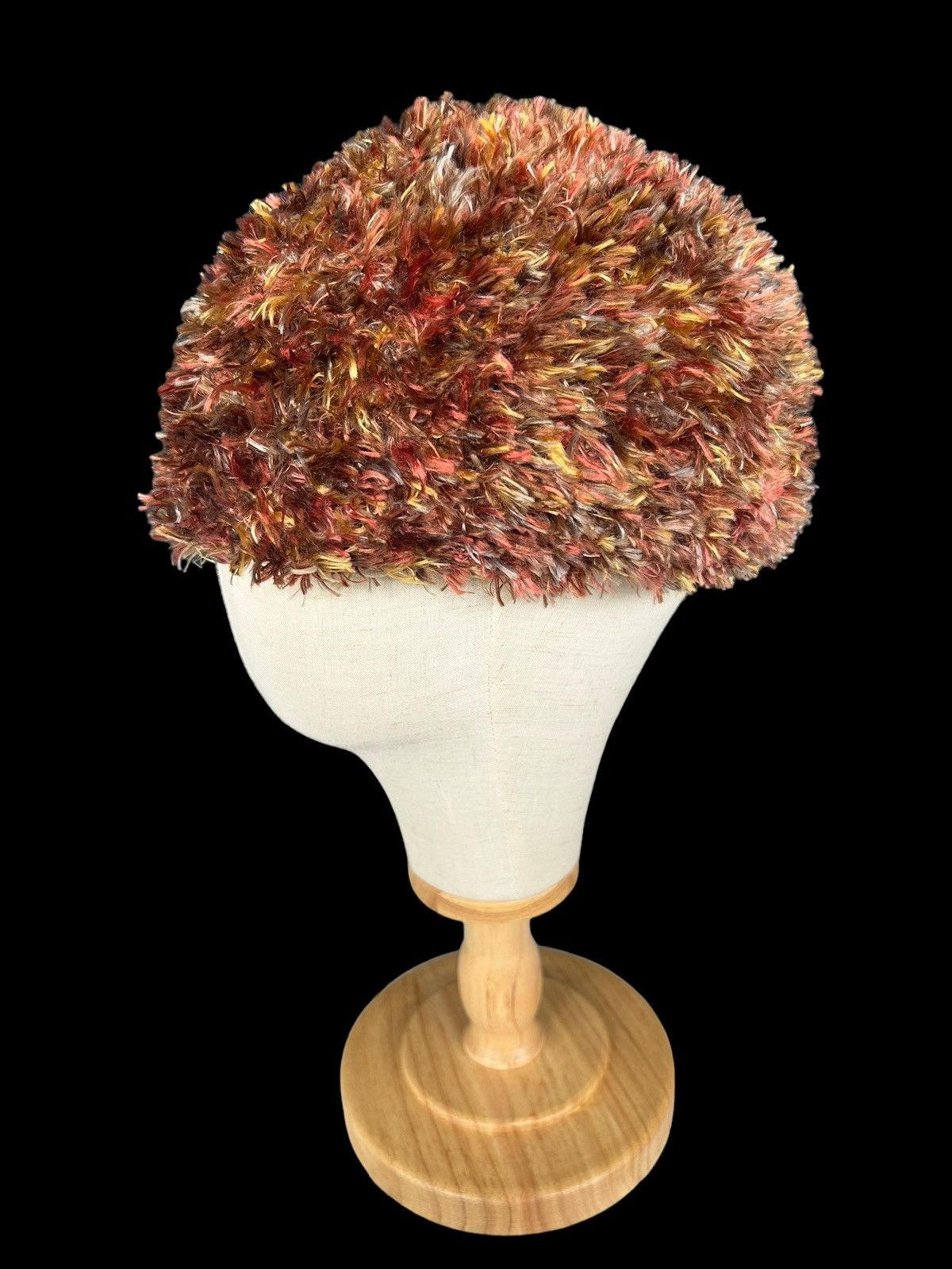 14th Addiction × Japanese Brand Unknown Mohawk Beanie Mohair Rare ☠️ Size ONE SIZE - 4 Thumbnail