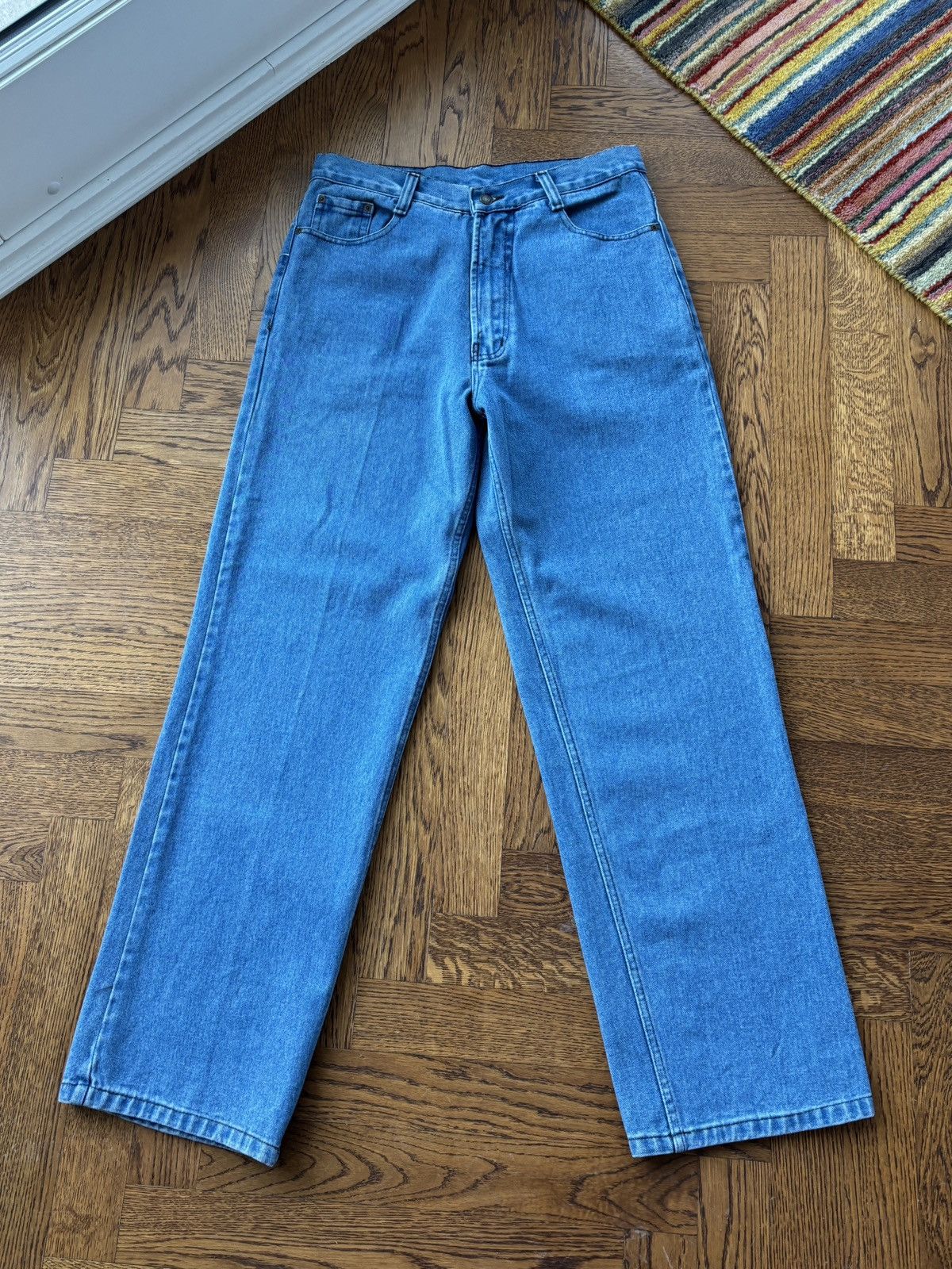 Edwin Vintage Edwin Jeans by Infiniti 1990s 3D Embroidered Size US 33 - 6 Thumbnail