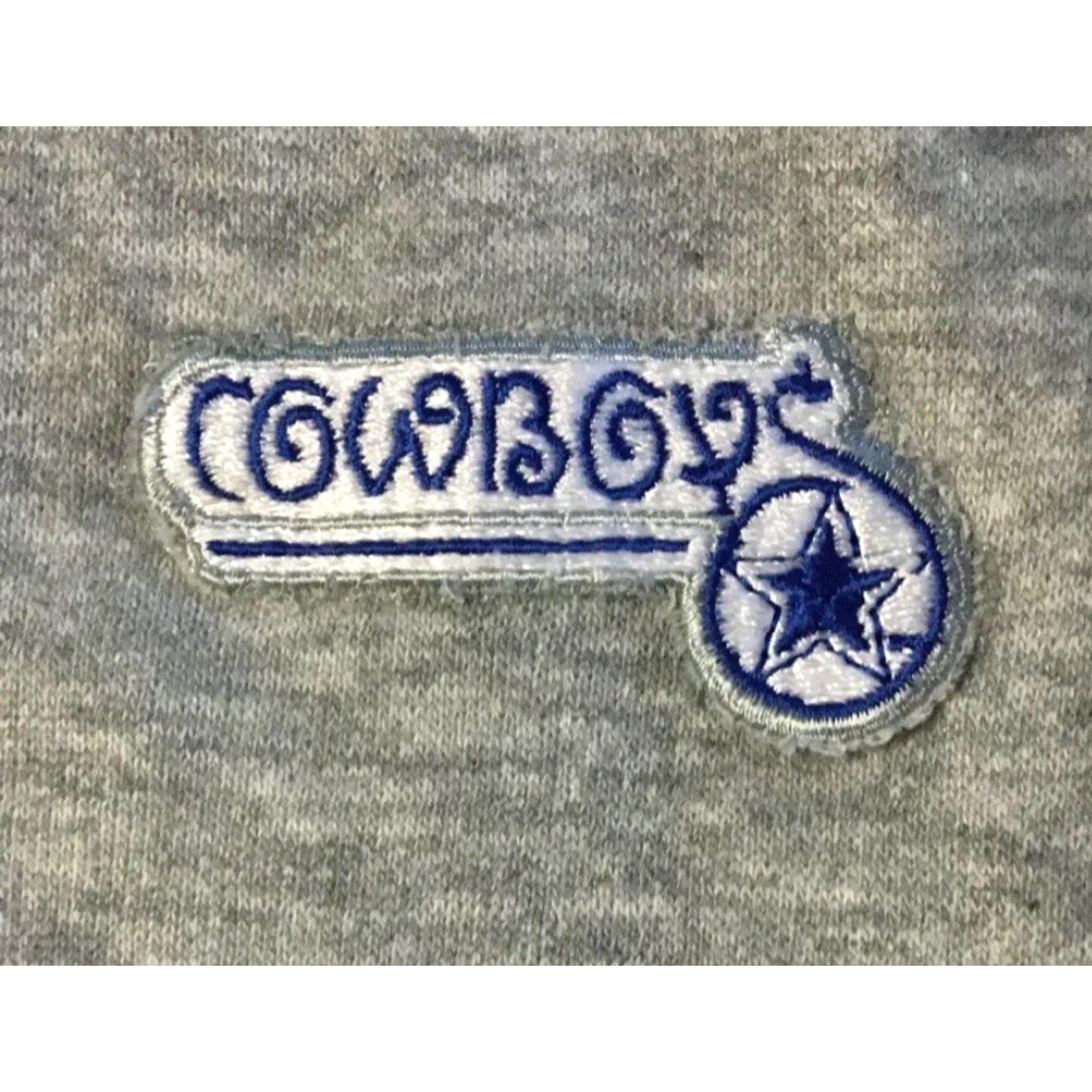 Vintage VINTAGE Dallas Cowboys Spellout Sweatshirt Hoodie M Gray USA Football 80s 90s Grunge Retro Super Bowl Mens Size US M / EU 48-50 / 2 - 2 Thumbnail
