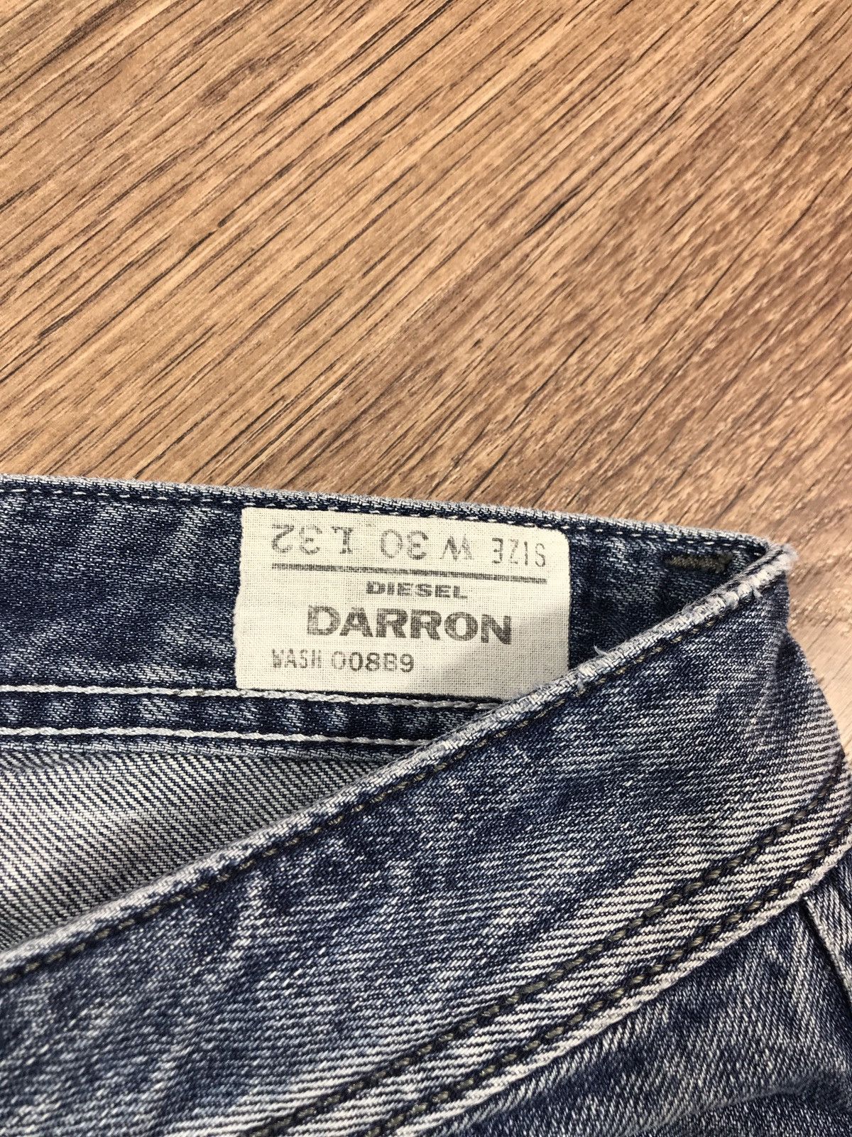 Diesel × Vintage Vintage Diesel Darron Denim Pants Jeans Size US 30 / EU 46 - 9 Thumbnail
