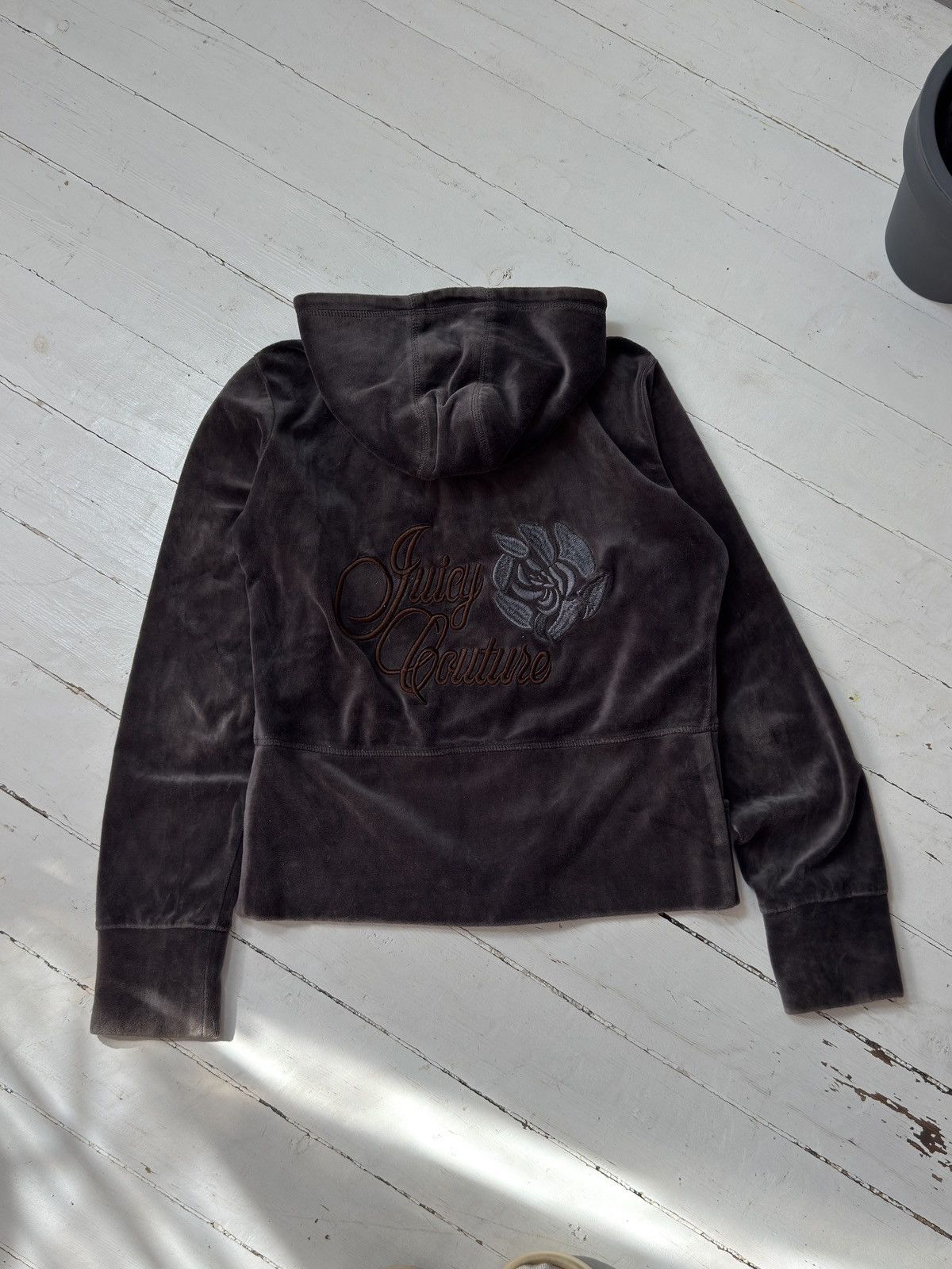 Juicy Couture VINTAGE JUICY COUTURE VELOUR 2000s TRACKSUIT Size S / US 4 / IT 40 - 4 Thumbnail