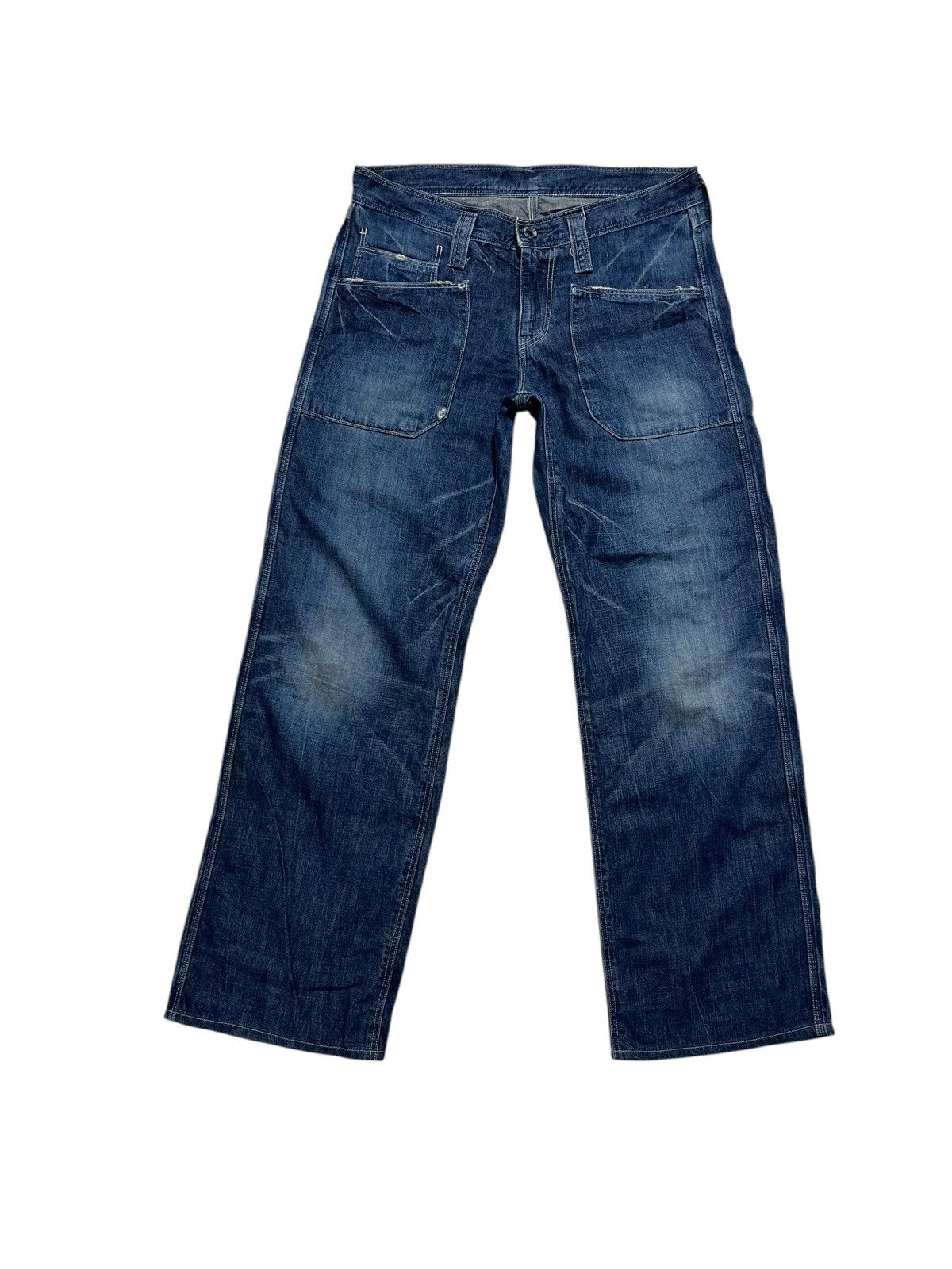 Designer × Japanese Brand × Vintage DMG JAPANESE BRAND DENIM PANT Size US 31 - 1 Thumbnail