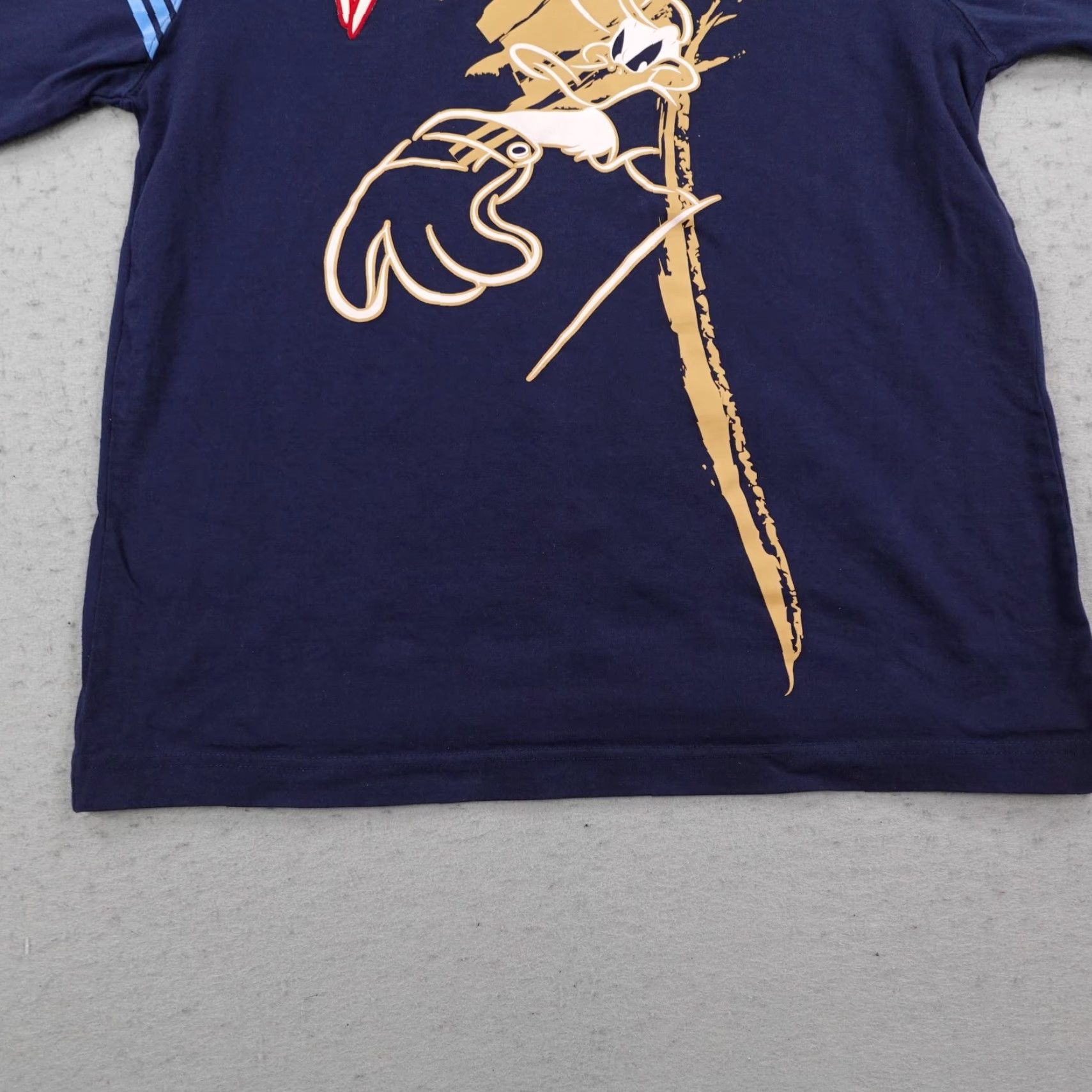 Vintage VINTAGE Lot29 Daffy Duck Shirt Mens 2XL Blue Looney Tunes Graphic Cartoon Y2K Size US XXL / EU 58 / 5 - 4 Thumbnail