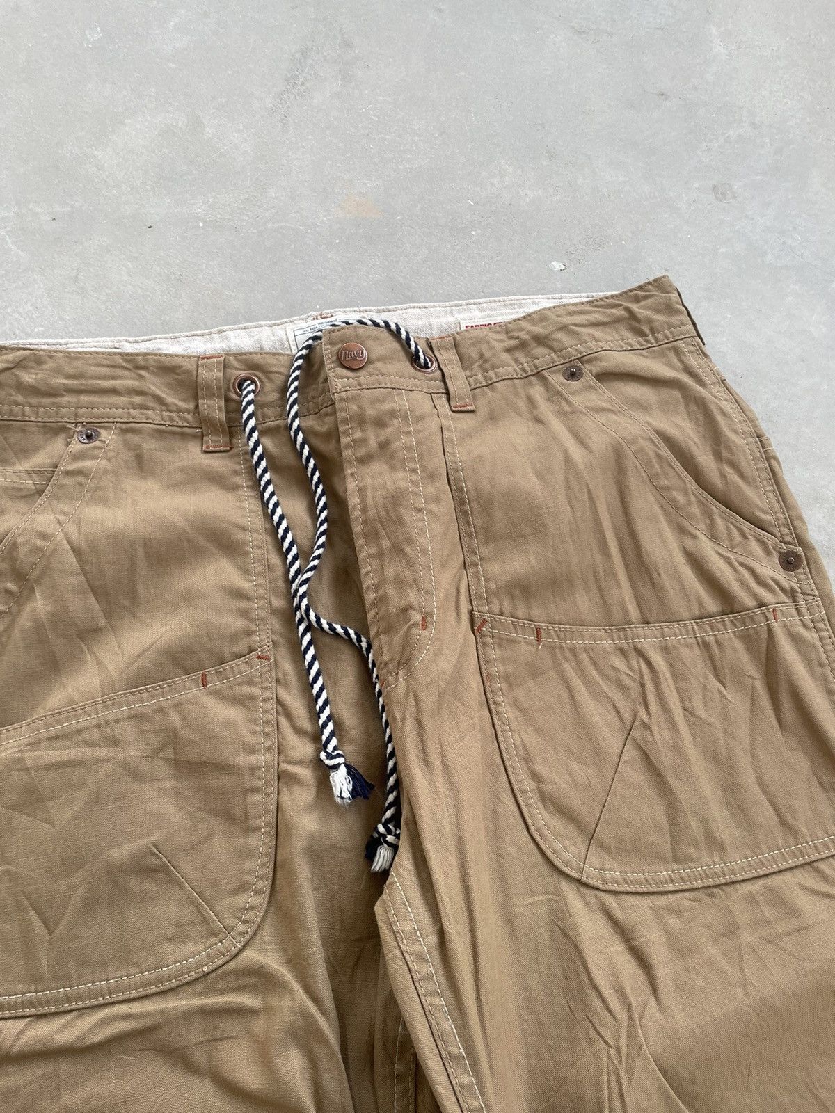 Japanese Brand NAVY ORGABITS ARMY STYLE PANT Size US 37 - 3 Thumbnail