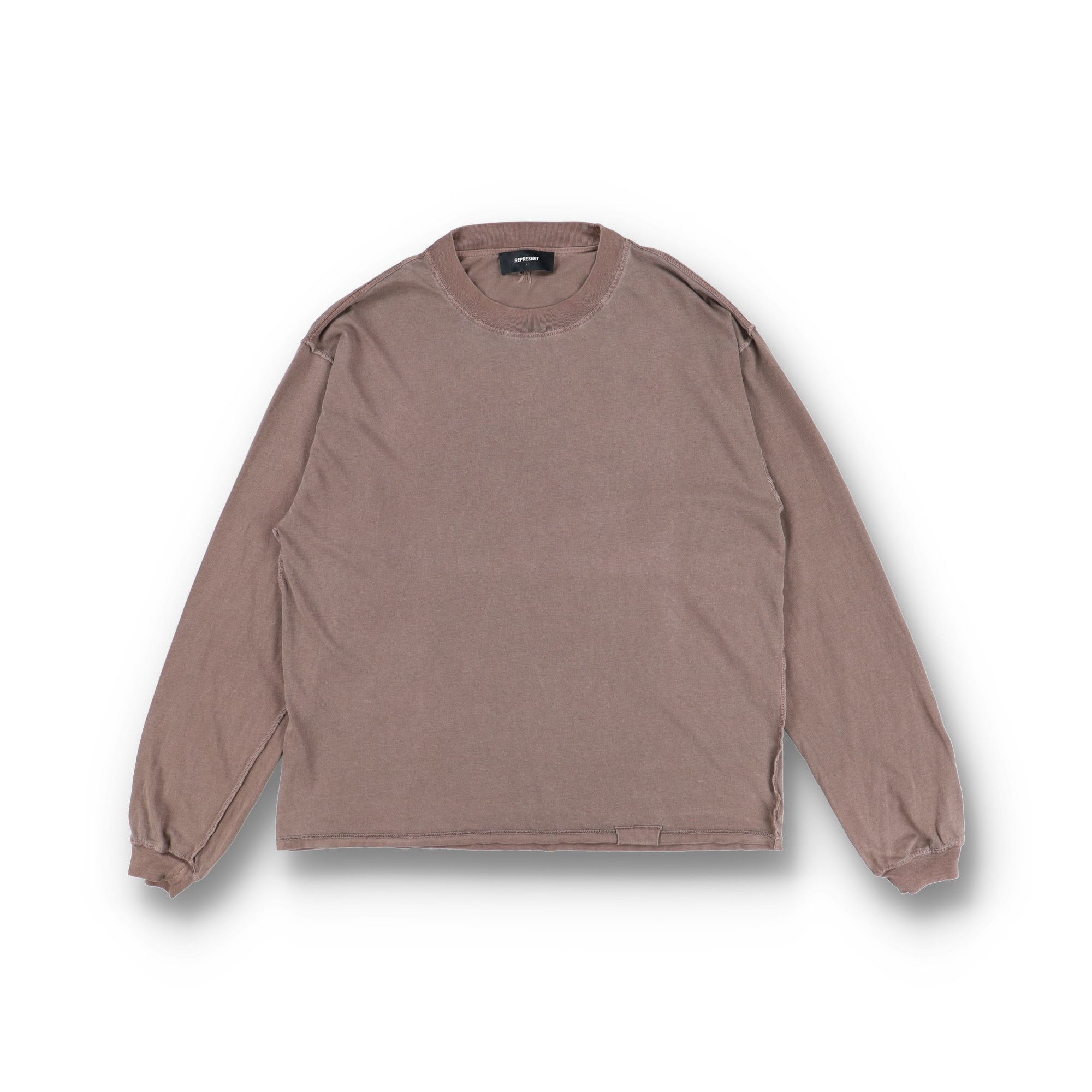 Represent Clo. Fog Initial Logo Oversized Long Sleeve T-Shirt Size US L / EU 52-54 / 3 - 1 Thumbnail