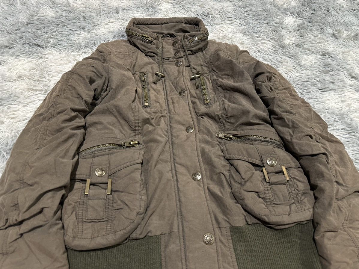 Japanese Brand 🔥Sick Y2K Ant Werpen Military Cargo Jacket Lgb Goa Size US M / EU 48-50 / 2 - 2 Thumbnail