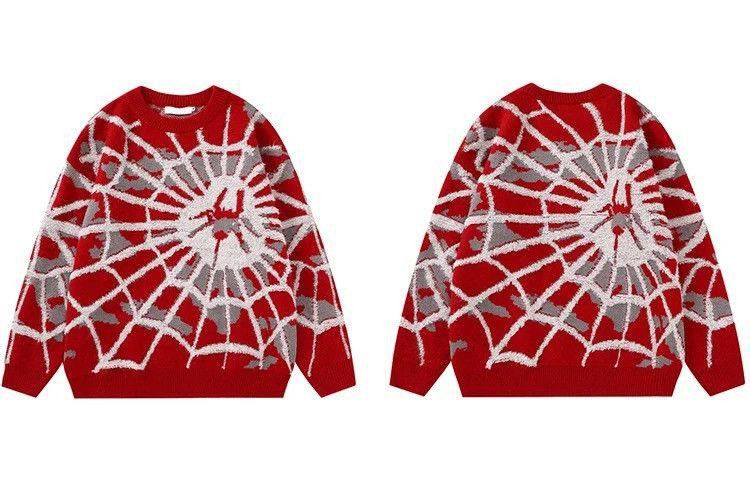 Vintage Spider Web Sweater Pullover y2k Size US M / EU 48-50 / 2 - 6 Thumbnail