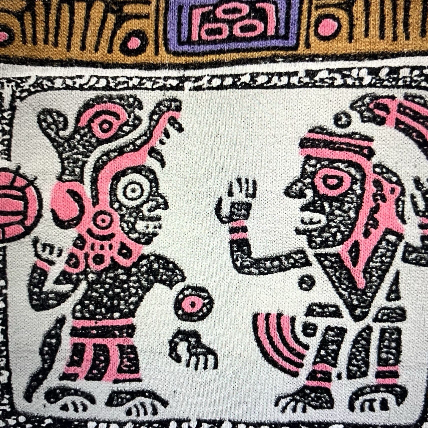 Primitive VINTAGE International Clothing Company Volleyball Tank Top Shirt Mens Large Gray Graphic Print 90s Primitive Tribal Art Adventure Time Size US L / EU 52-54 / 3 - 7 Thumbnail