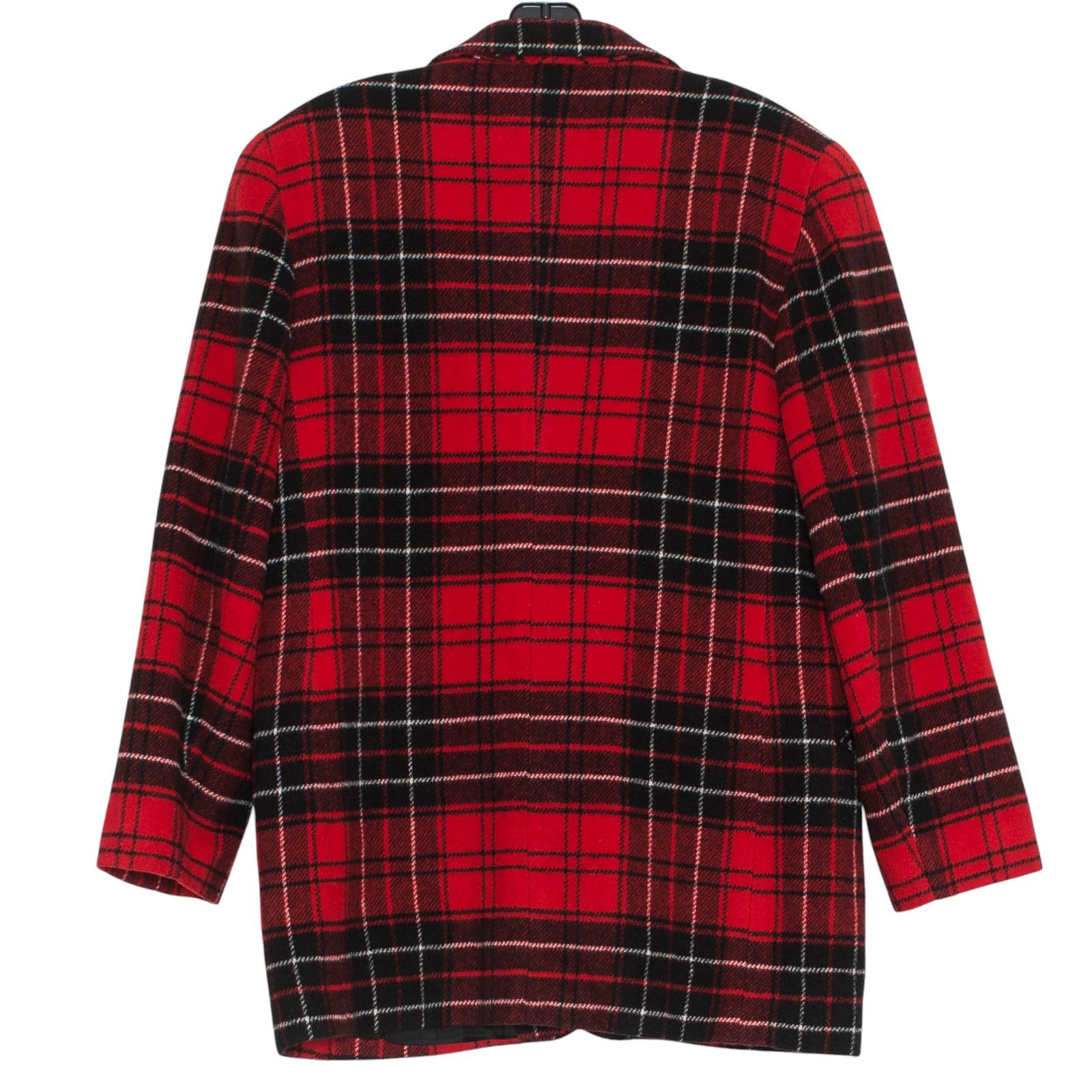 Express Vintage Express Blazer Wool Academia Preppy Plaid Red Small Size S / US 4 / IT 40 - 6 Thumbnail
