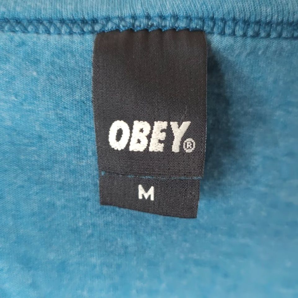 Obey Obey Shirt Womens Size Small Blue Arrow Made In USA Size S / US 4 / IT 40 - 5 Thumbnail