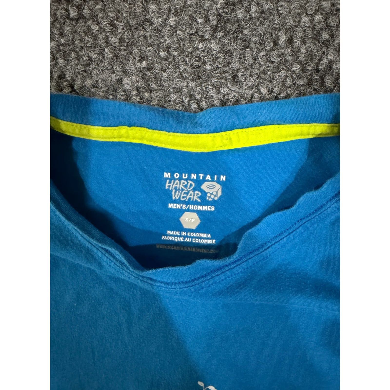 Mountain Hardwear Mountain Hardwear T Shirt Mens S Blue Short Sleeve Graphic Outdoor Hiking Cap Logo Crew Neck Size US S / EU 44-46 / 1 - 3 Thumbnail