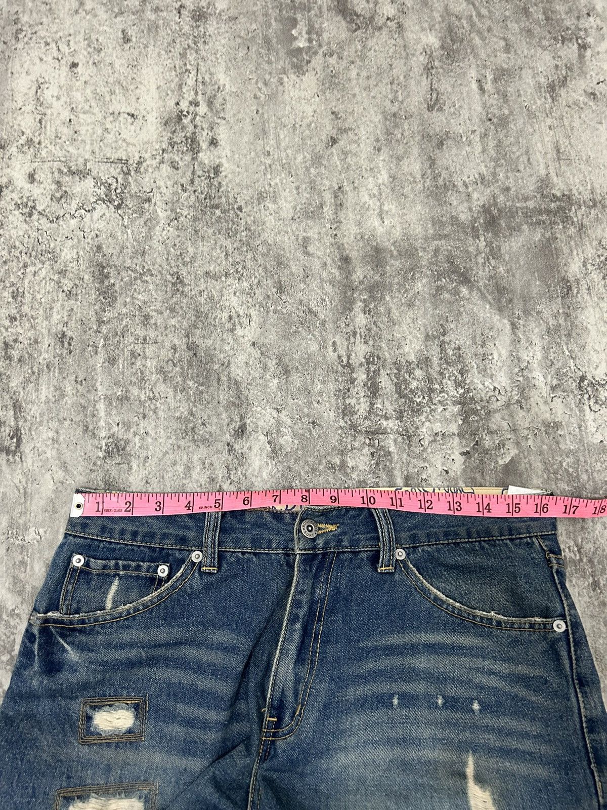 Body Glove × If Six Was Nine × Japanese Brand Japanese Brand Body Glove Distressed leaf Jeans Size US 32 / EU 48 - 14 Thumbnail