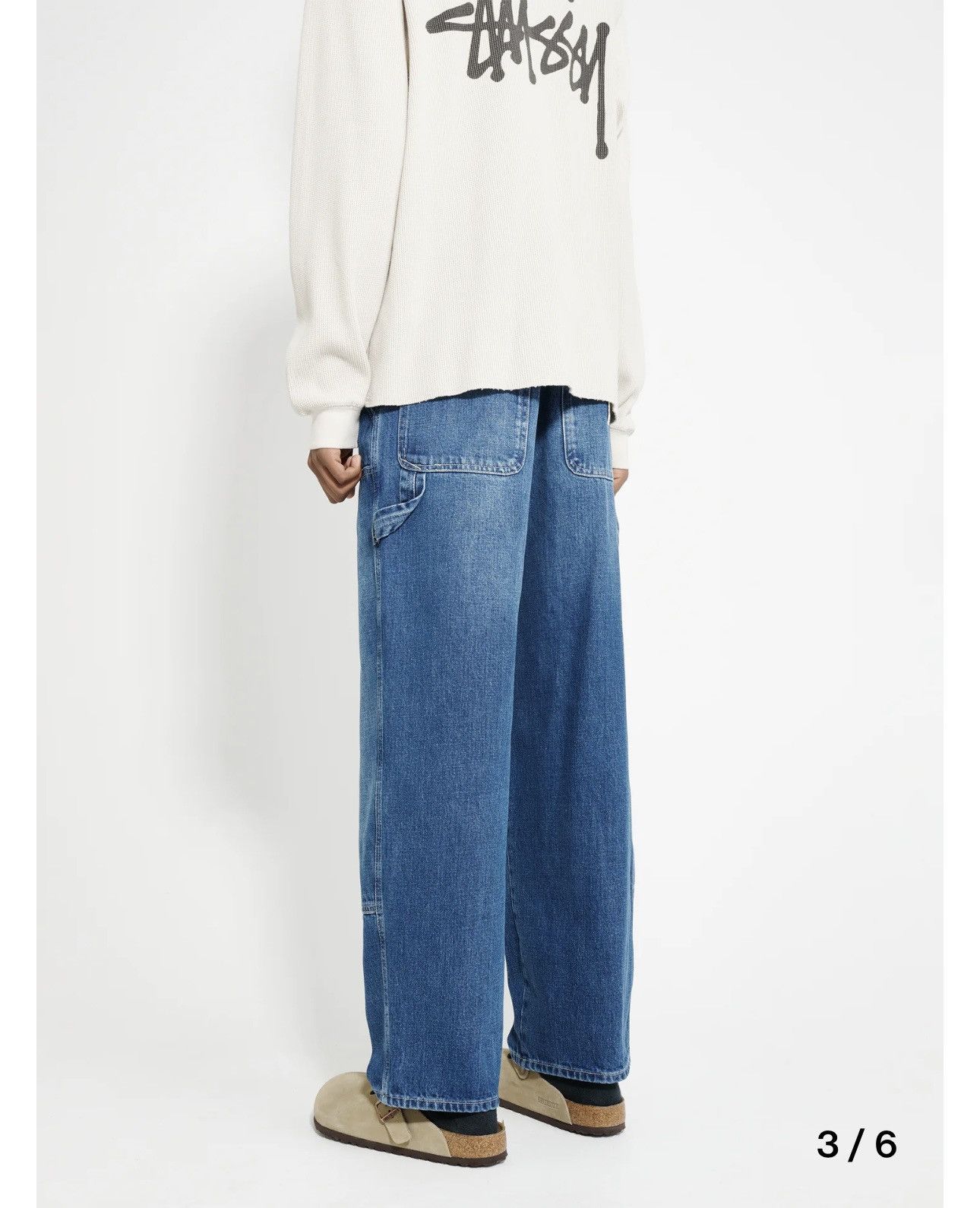 Stussy Stussy Work Pant “Washed Blue” Size US 34 / EU 50 - 7 Thumbnail
