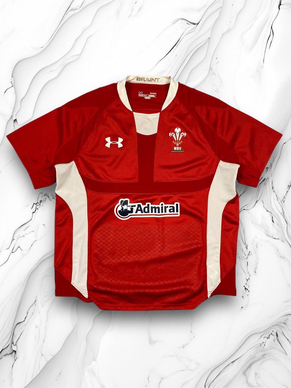 Under Armour Under Armour Wales Rugby Union Jersey Shirt WRU Admiral Red Size US L / EU 52-54 / 3 - 1 Thumbnail