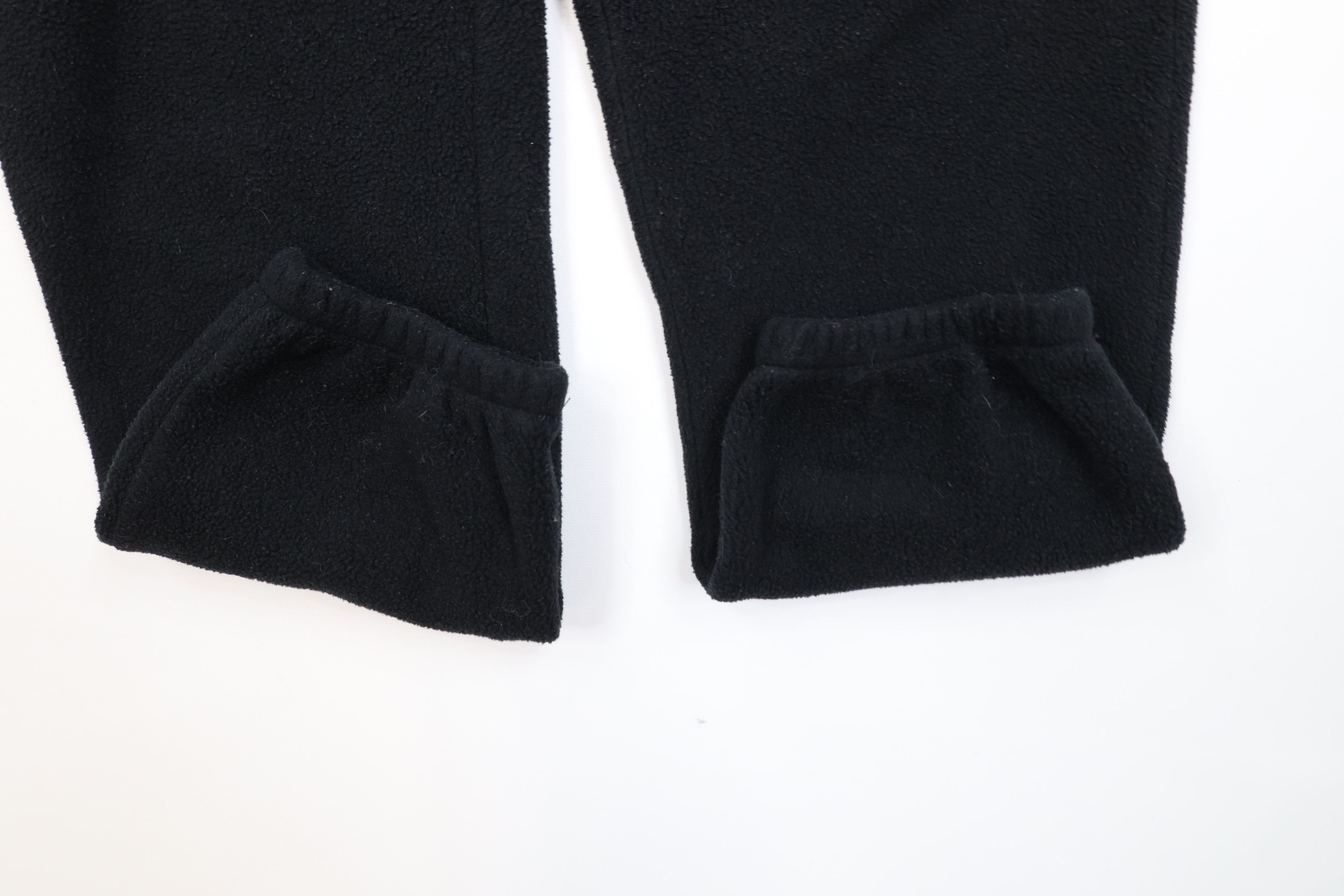 L.L. Bean Vintage 90s LL Bean Fleece Sweatpants Joggers Black USA Size 26" / US 2 / IT 38 - 5 Thumbnail