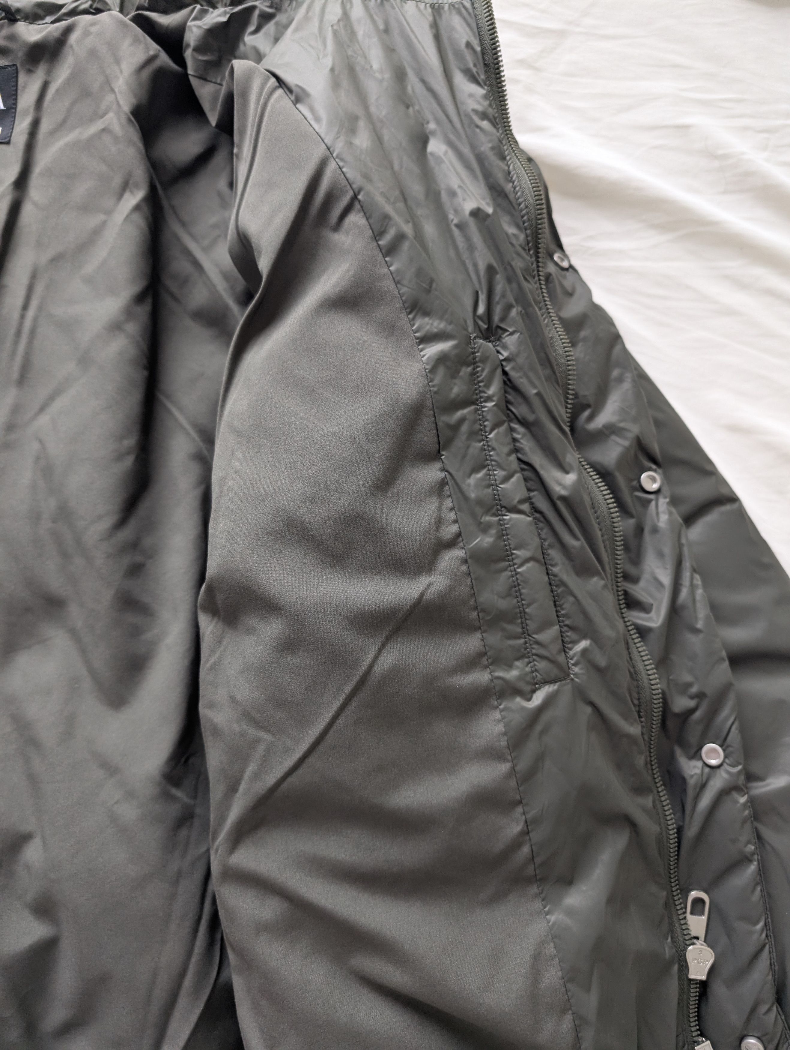 Zara Zara Mens' Boxy Fit Quilted Pocket Puffer Jacket Size US M / EU 48-50 / 2 - 3 Thumbnail