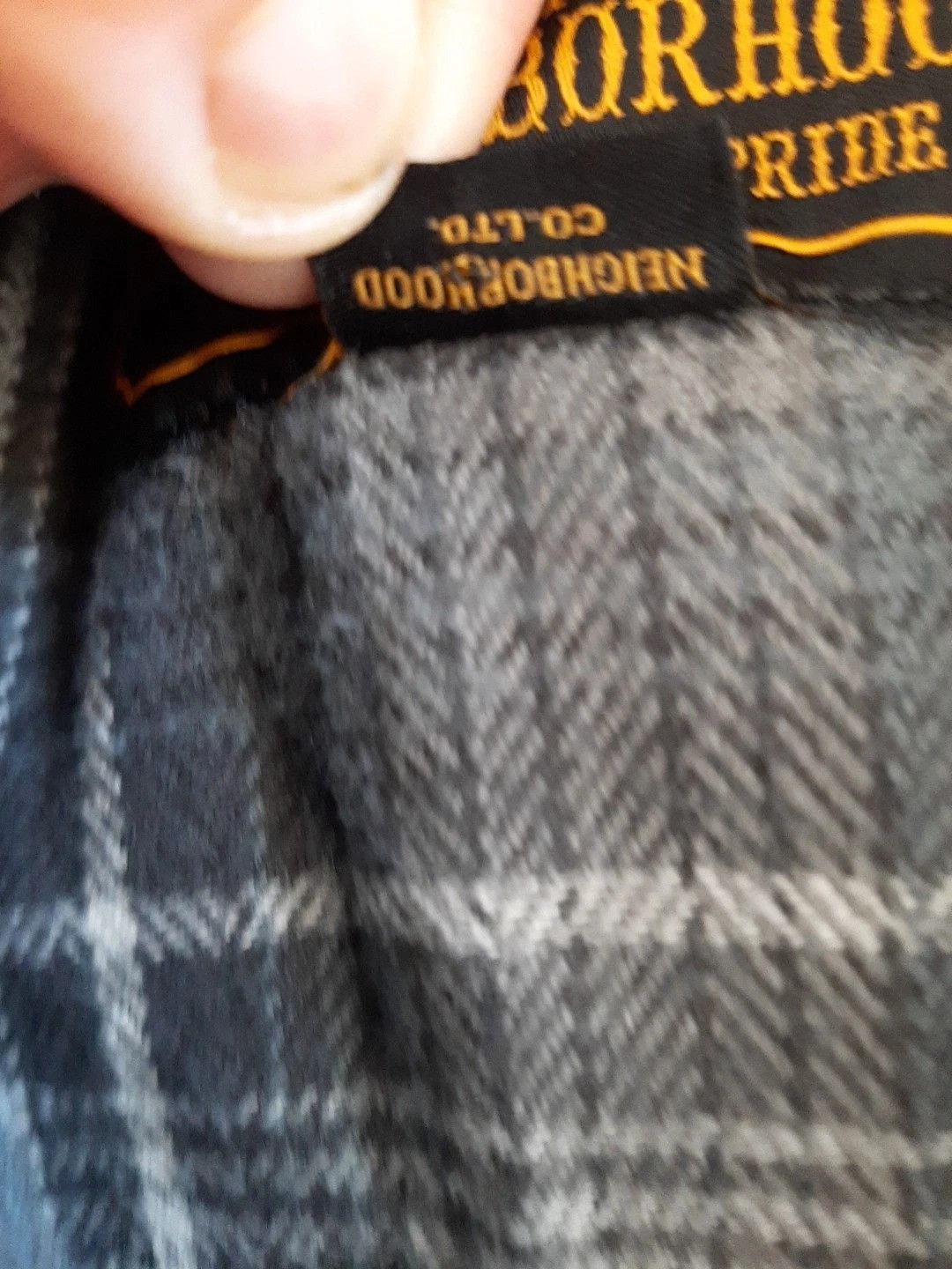 Neighborhood NEIGHBORHOOD Grey Plaid Flannel Shirt XL Crafted With Pride Size US XL / EU 56 / 4 - 10 Thumbnail
