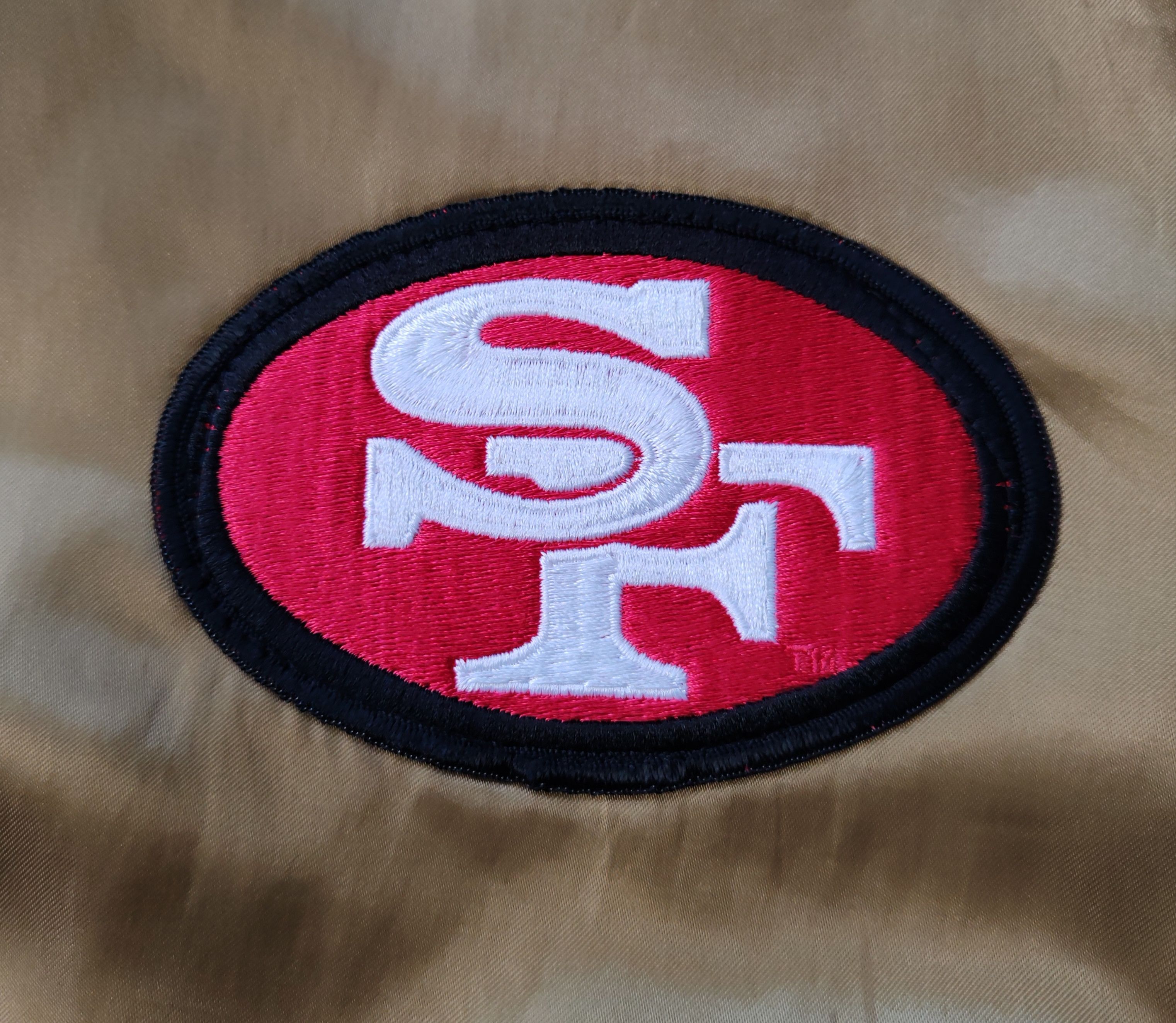 NFL 80s Vintage San Francisco 49ers Satin Jacket size Large Size US L / EU 52-54 / 3 - 7 Thumbnail