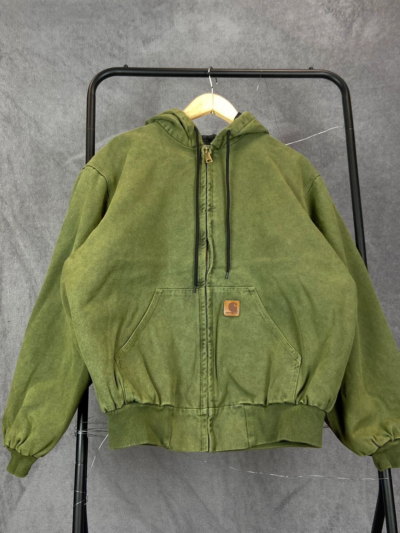 Carhartt Vintage Carhartt Light Green Jacket Size M Size US M / EU 48-50 / 2 - 1 Thumbnail