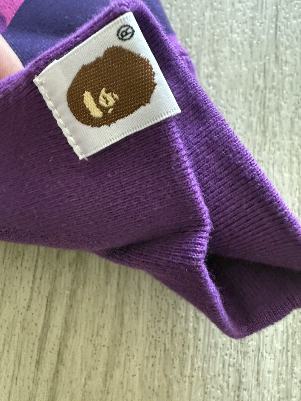 Bape Bape Purple Camo Shark Pull Over Size US S / EU 44-46 / 1 - 6 Thumbnail
