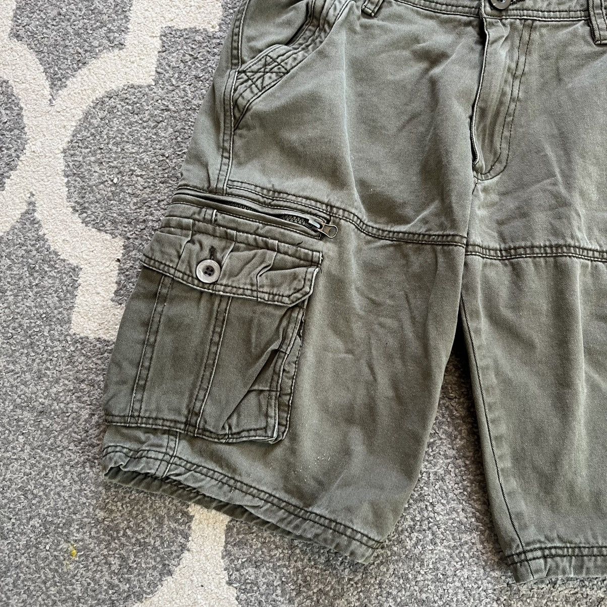 Vintage special fishing green cargo shorts Size US 33 - 2 Thumbnail