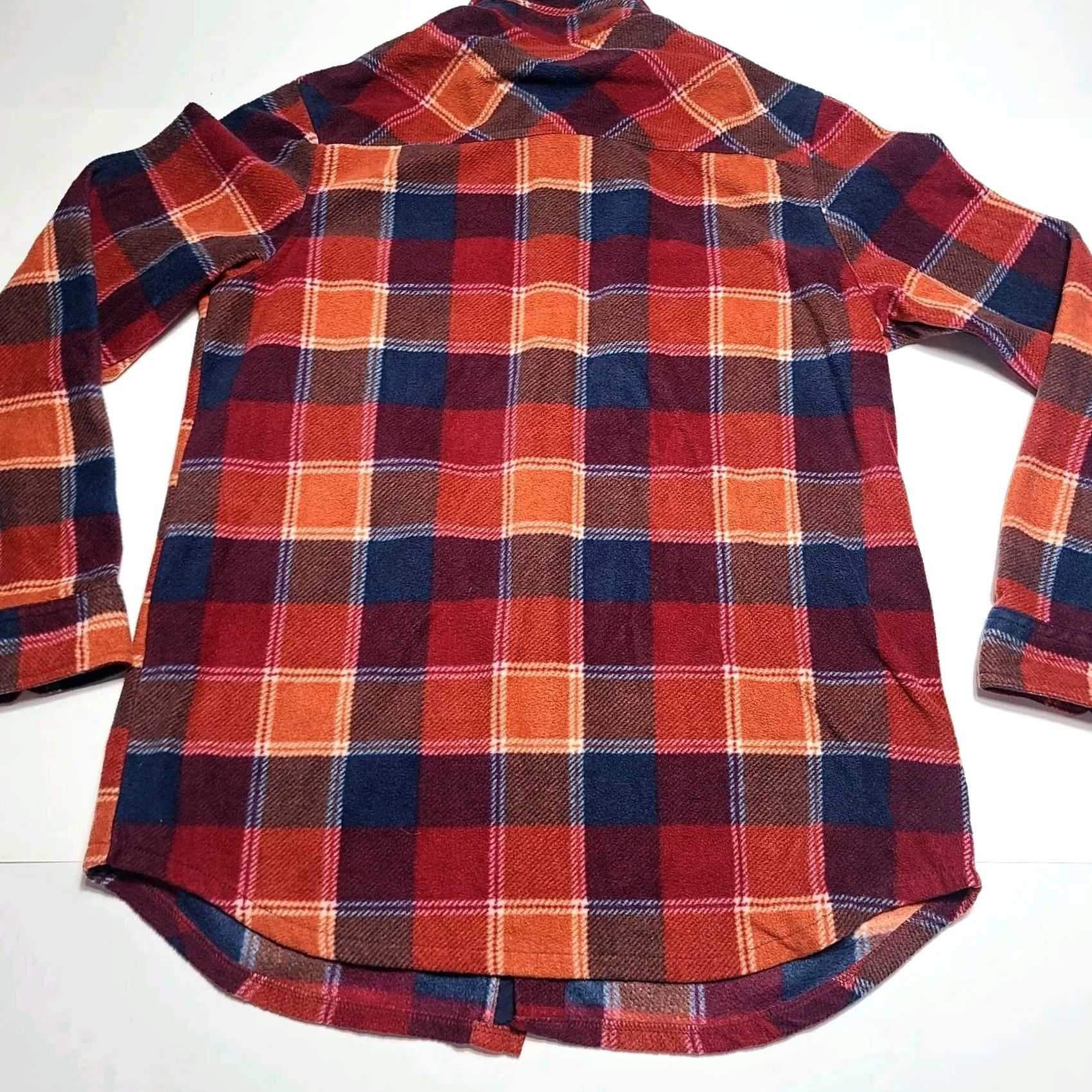 Vintage Freedom Foundry Dry Goods Co. Men's Flannel Fleece Shirts Lot Of 2 - Red & Blue Size US M / EU 48-50 / 2 - 6 Thumbnail