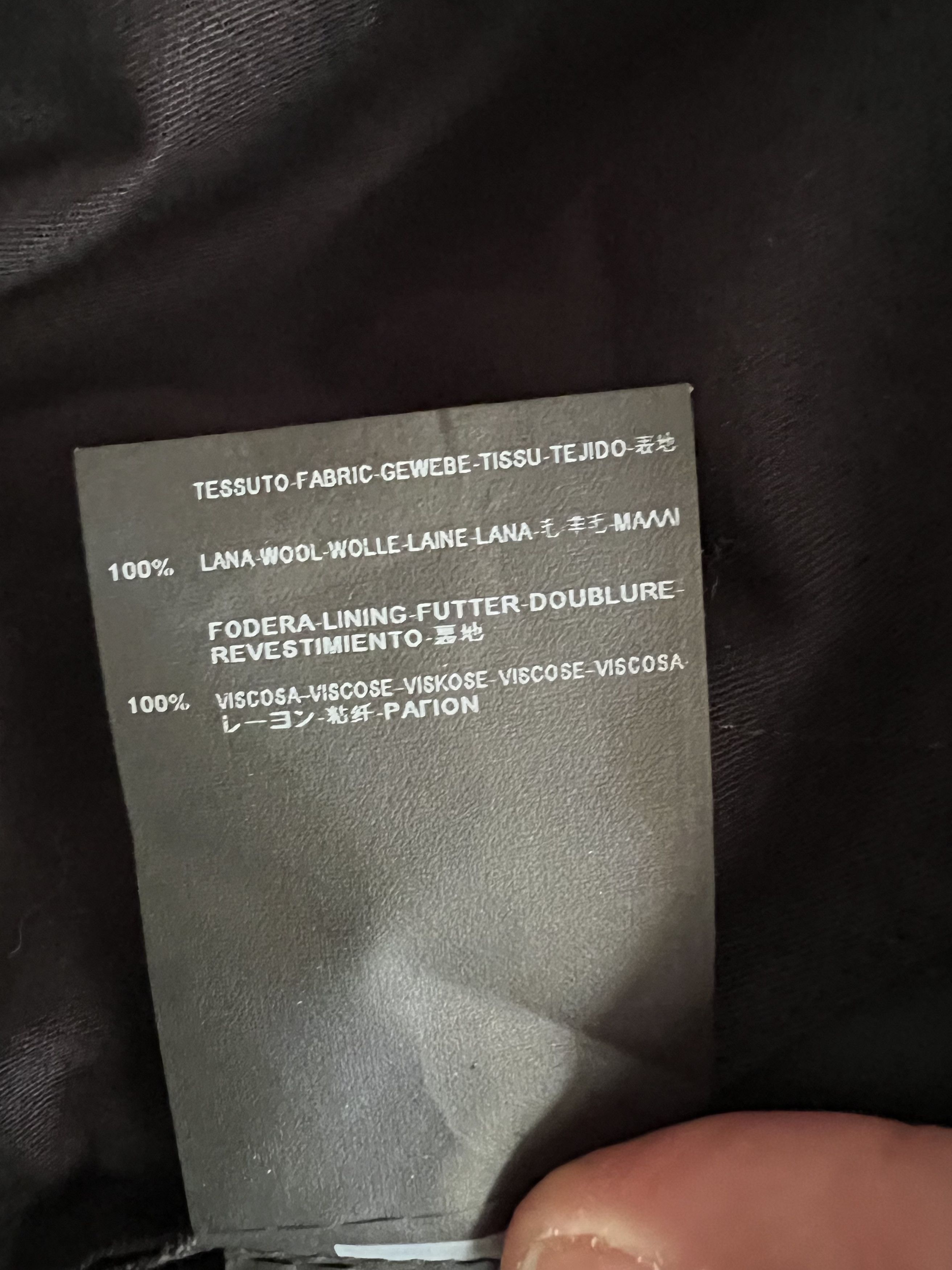 Hedi Slimane × Saint Laurent Paris Hedi Slimane Charcoal Wool Trousers Size US 34 / EU 50 - 10 Thumbnail