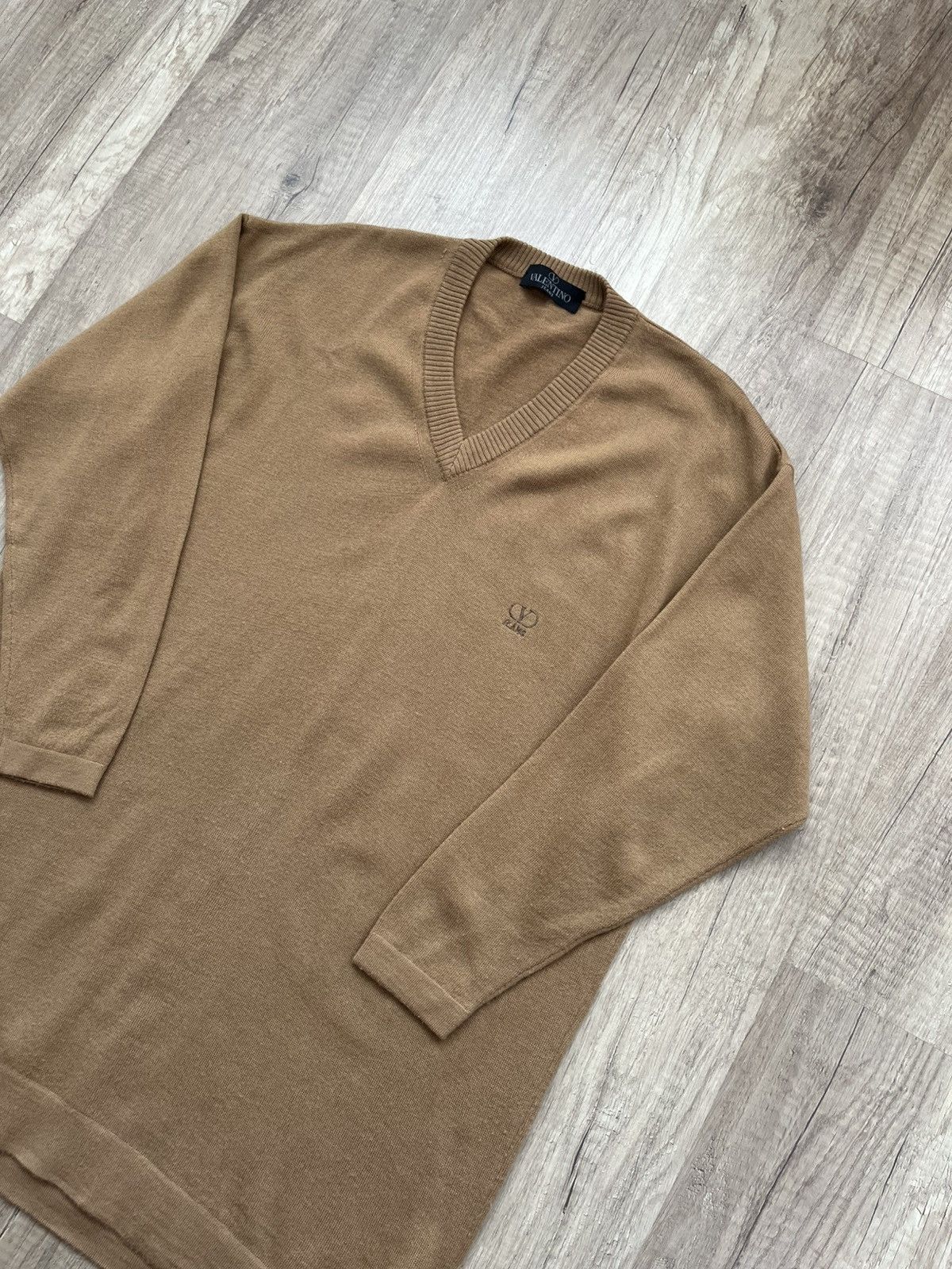 Valentino Valentino Jeans Pullover Brown Women's Size L Size L / US 10 / IT 46 - 3 Thumbnail