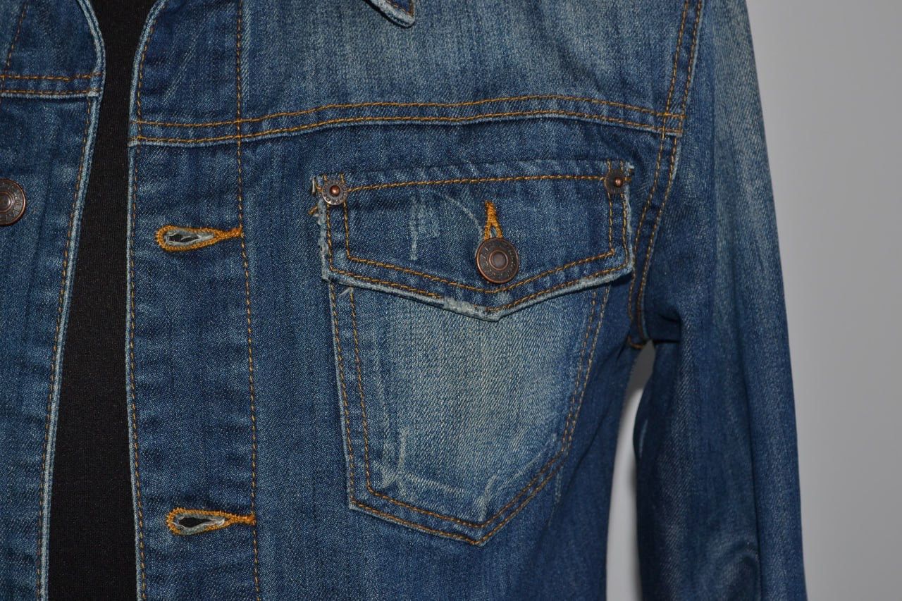 Dsquared2 × Vintage Women Denim Jacket dsquared Size M Size M / US 6-8 / IT 42-44 - 3 Thumbnail