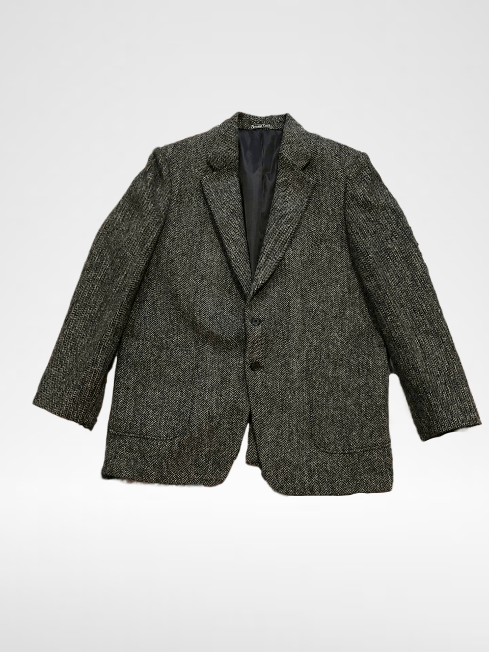 Harris Tweed Streetwear VINTAGE Wool Gray Harris Tweed Size 40L - 1 Thumbnail