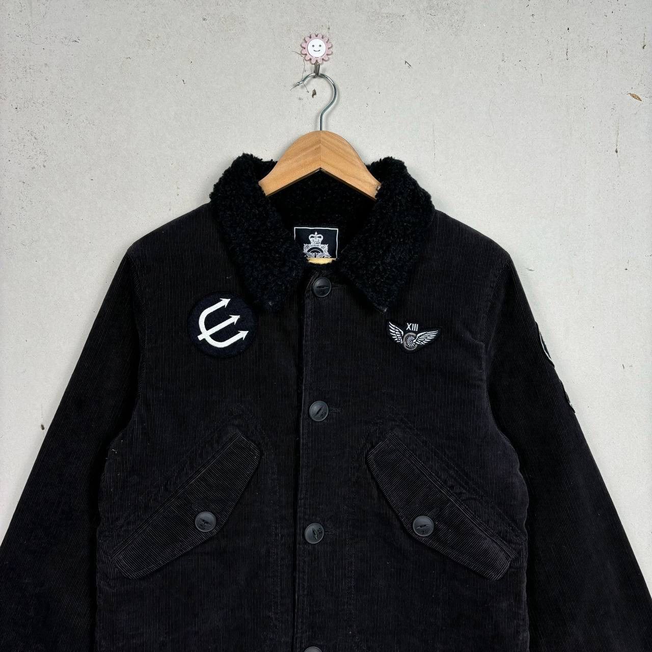 Neighborhood NWT Neighborhood Tokyo Corduroy Sherpa Jacket Black Size 2 Size US M / EU 48-50 / 2 - 4 Thumbnail