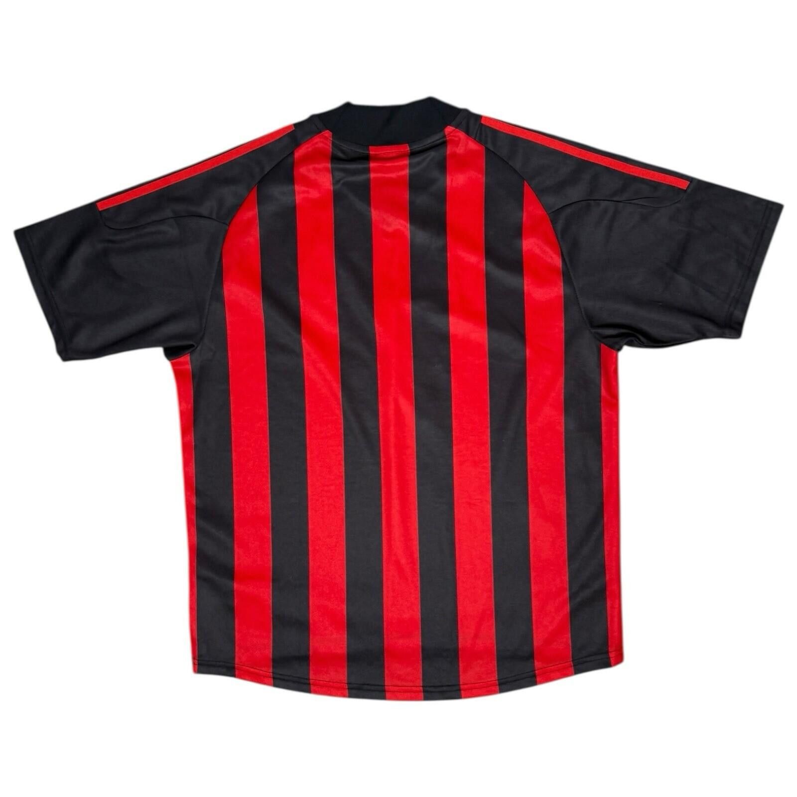 Adidas Vintage Adidas AC Milan 2002/03 Soccer Jersey L Men Football Size ONE SIZE - 2 Thumbnail