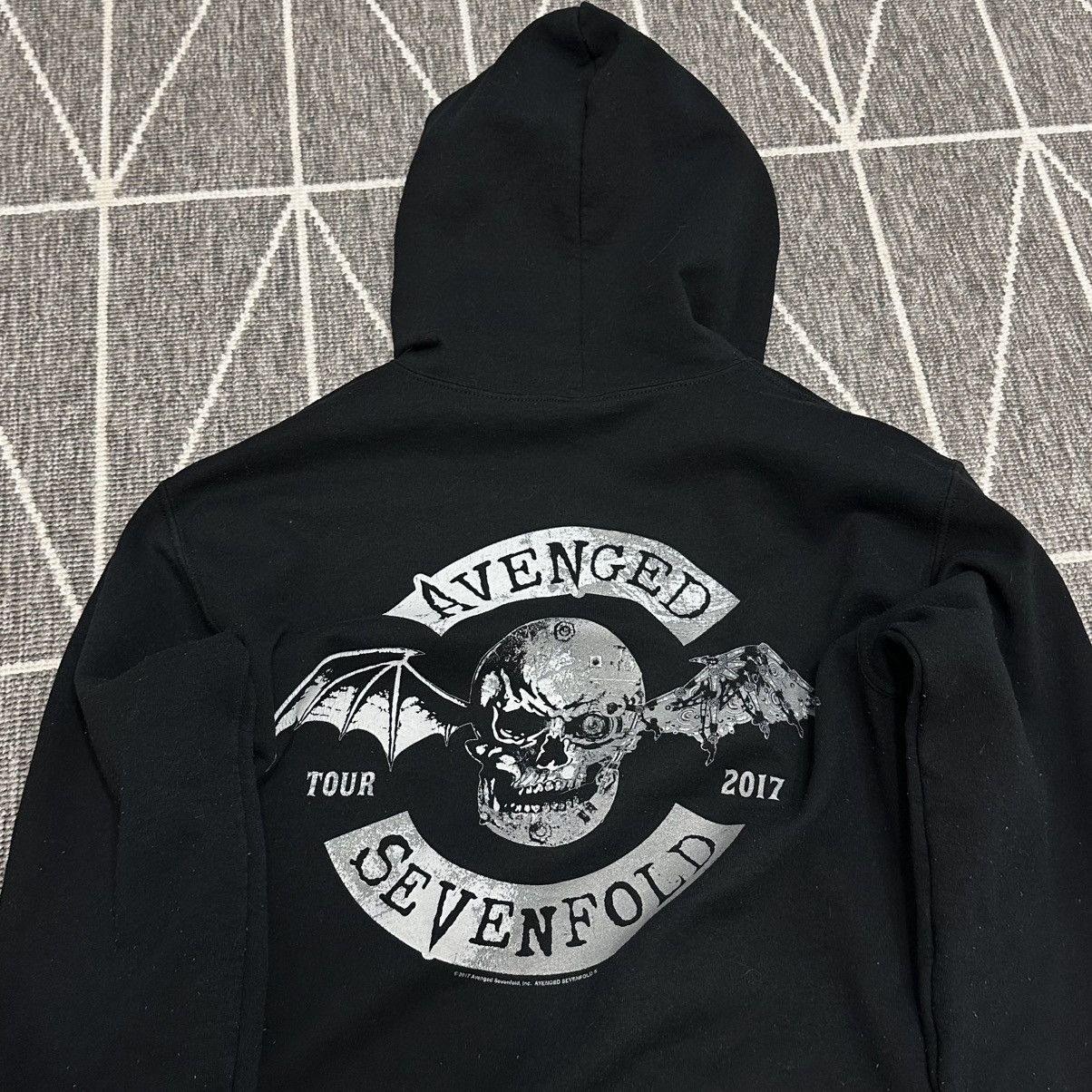 Band Tees × Vintage avenged sevenfold hoodie zip og Size US S / EU 44-46 / 1 - 6 Thumbnail