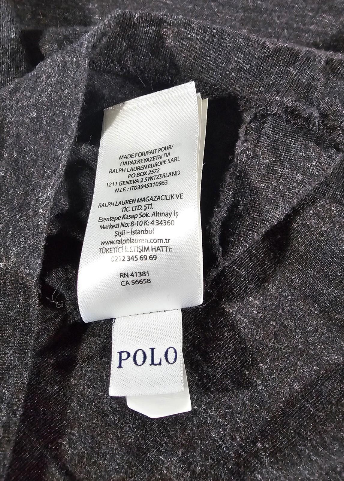 Polo Ralph Lauren Polo Ralph Lauren V-neck M Gray Shirt Size US M / EU 48-50 / 2 - 8 Thumbnail