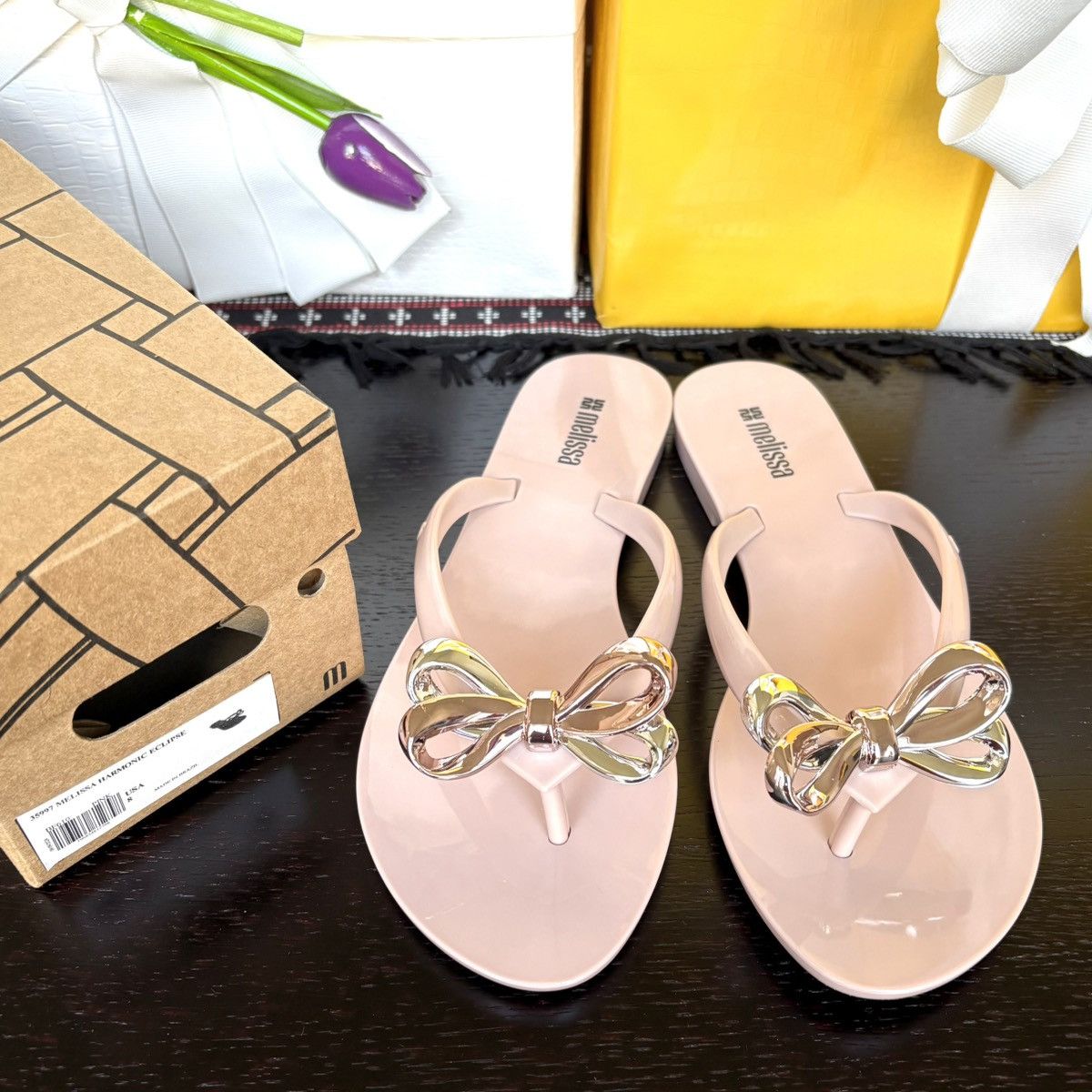 Melissa Flip Flops Size US 8 / IT 38 - 2 Thumbnail