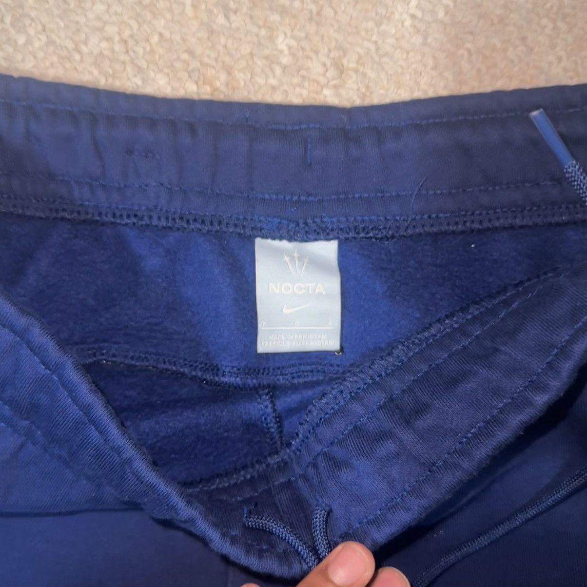 Nike Nike Nocta Fleece Sweatpants Blue Size US 32 / EU 48 - 4 Thumbnail