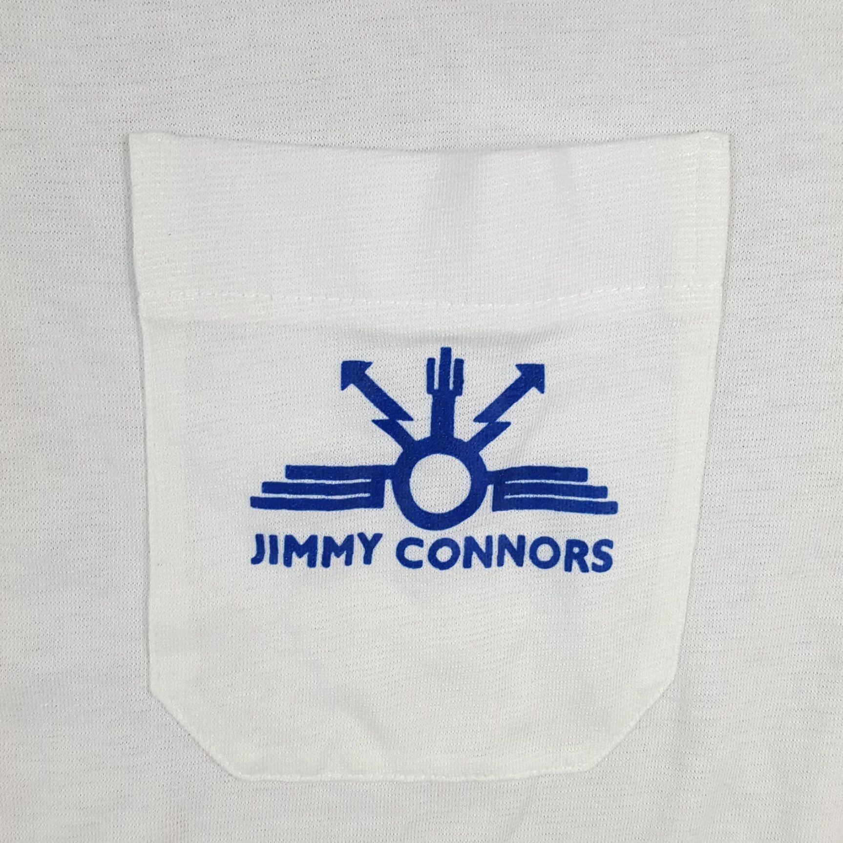 Vintage VINTAGE 90s Jimmy Connors Tennis Polo Shirt Men's Medium White Preppy Collar Size US M / EU 48-50 / 2 - 3 Thumbnail