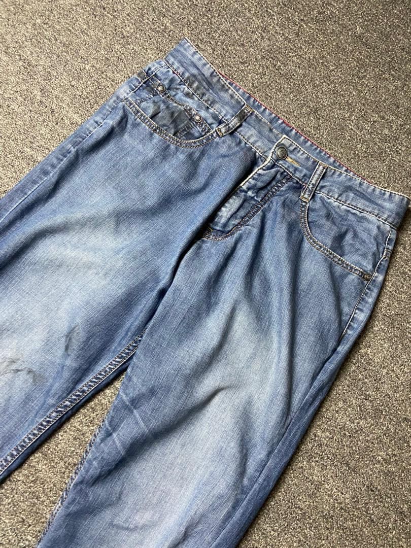 Gucci × New York Yankees New York Yankees + Gucci Straight Fit Jeans (175) Size US 30 / EU 46 - 11 Thumbnail