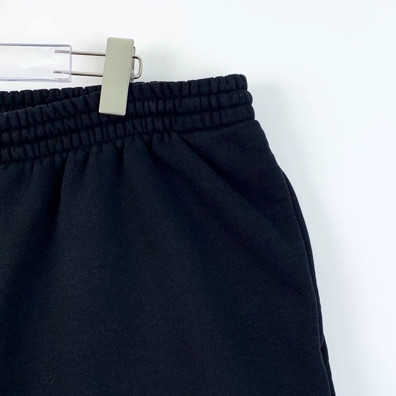 Balenciaga Balenciaga size M Black logo monogrammed embroidered cotto Size 24" / US 00 / IT 34 - 3 Thumbnail