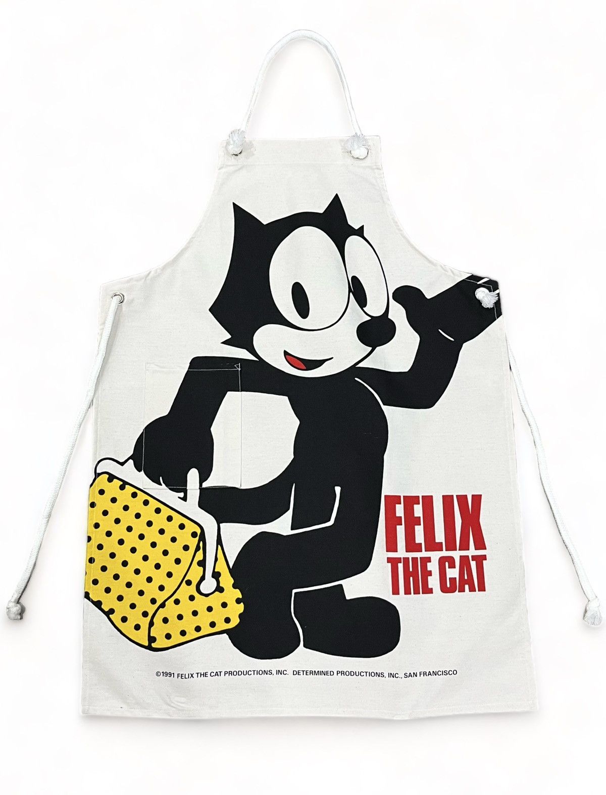 Felix FYE 90’s🔥FELIX THE CAT Big Print Apron Amazing condition 💥 Size ONE SIZE - 1 Thumbnail