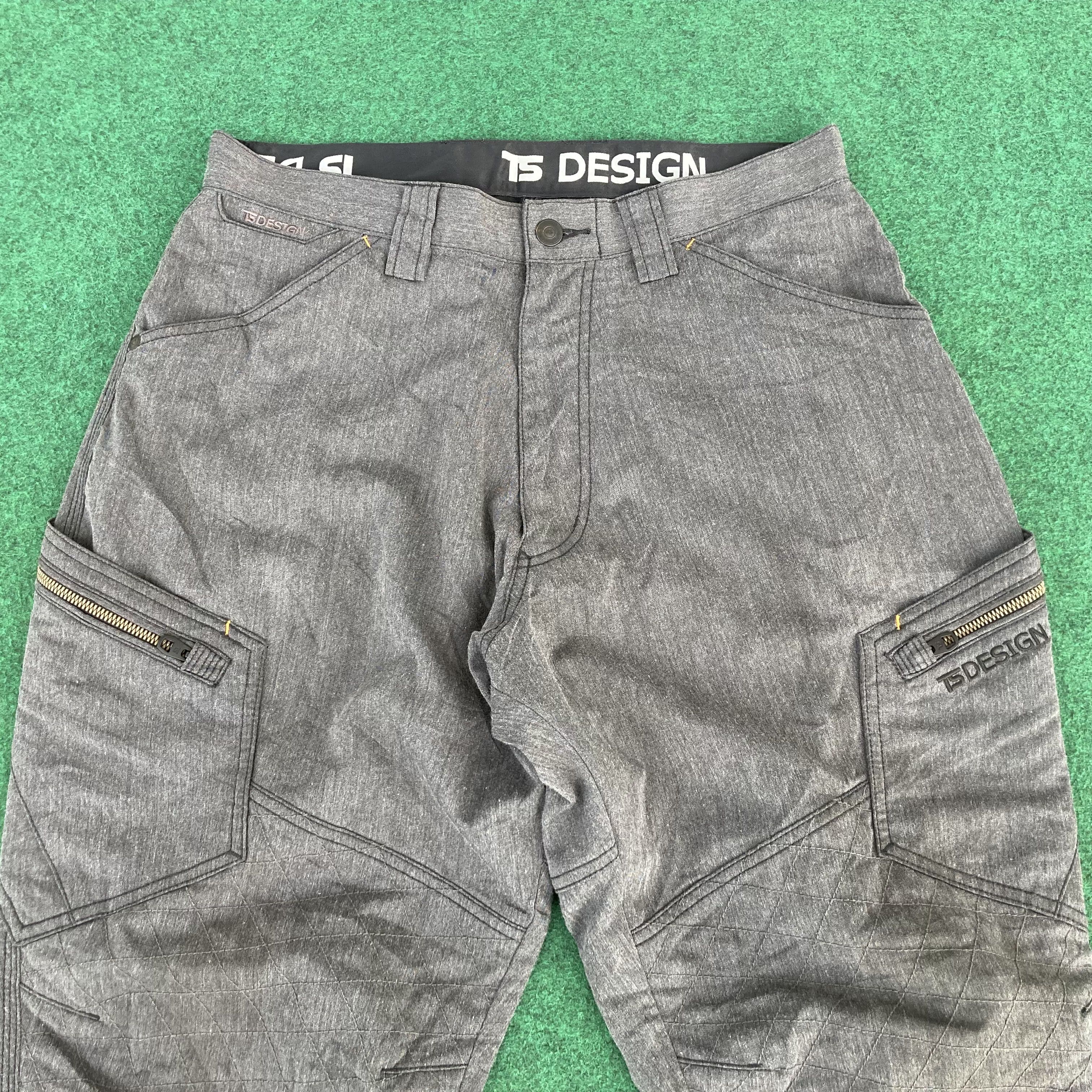 Japanese Brand TS Design Double Knee Pocket Cargo Pants Size US 31 - 3 Thumbnail