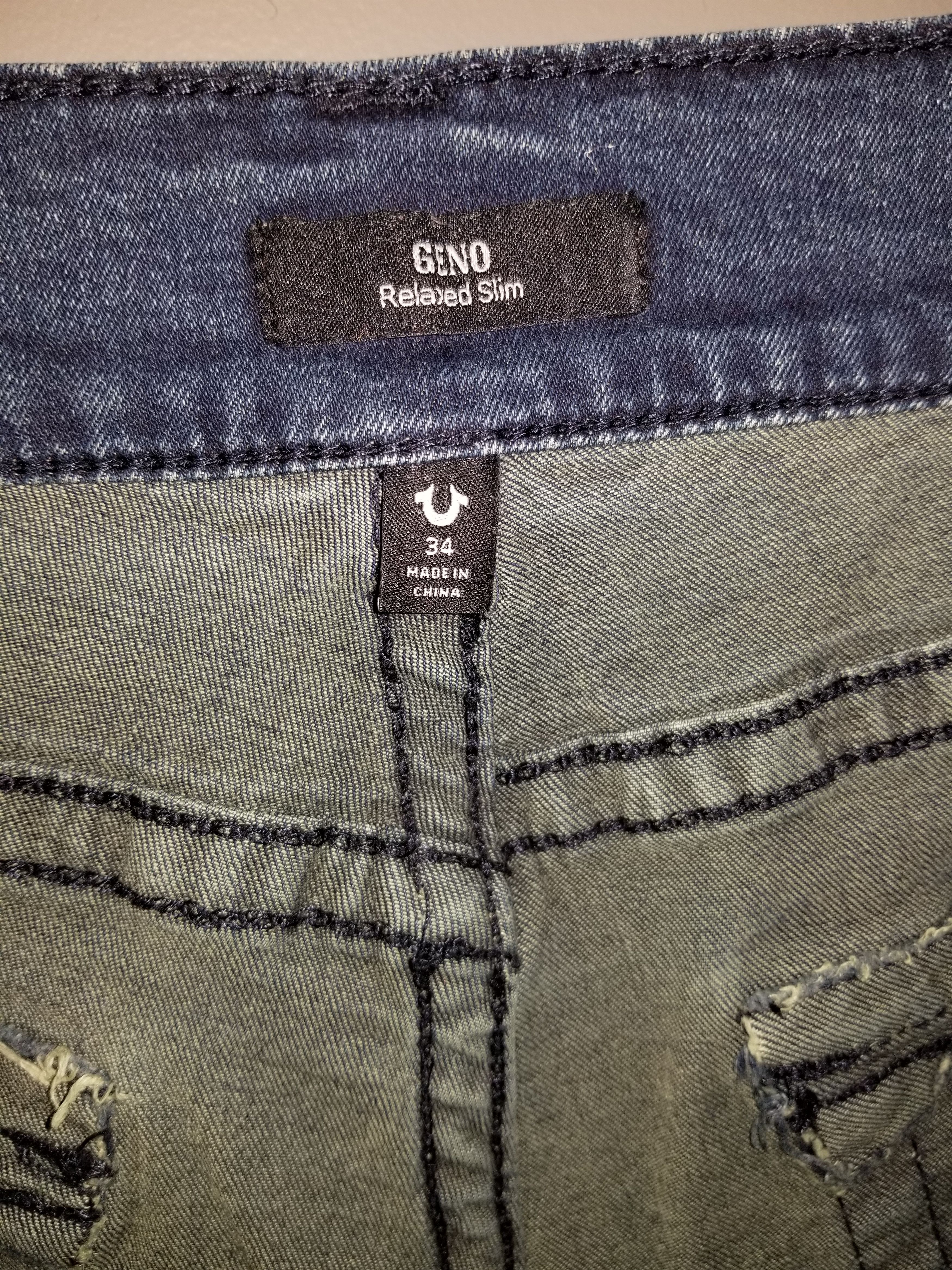 True Religion True religion black stitch jeans Size US 34 / EU 50 - 5 Thumbnail