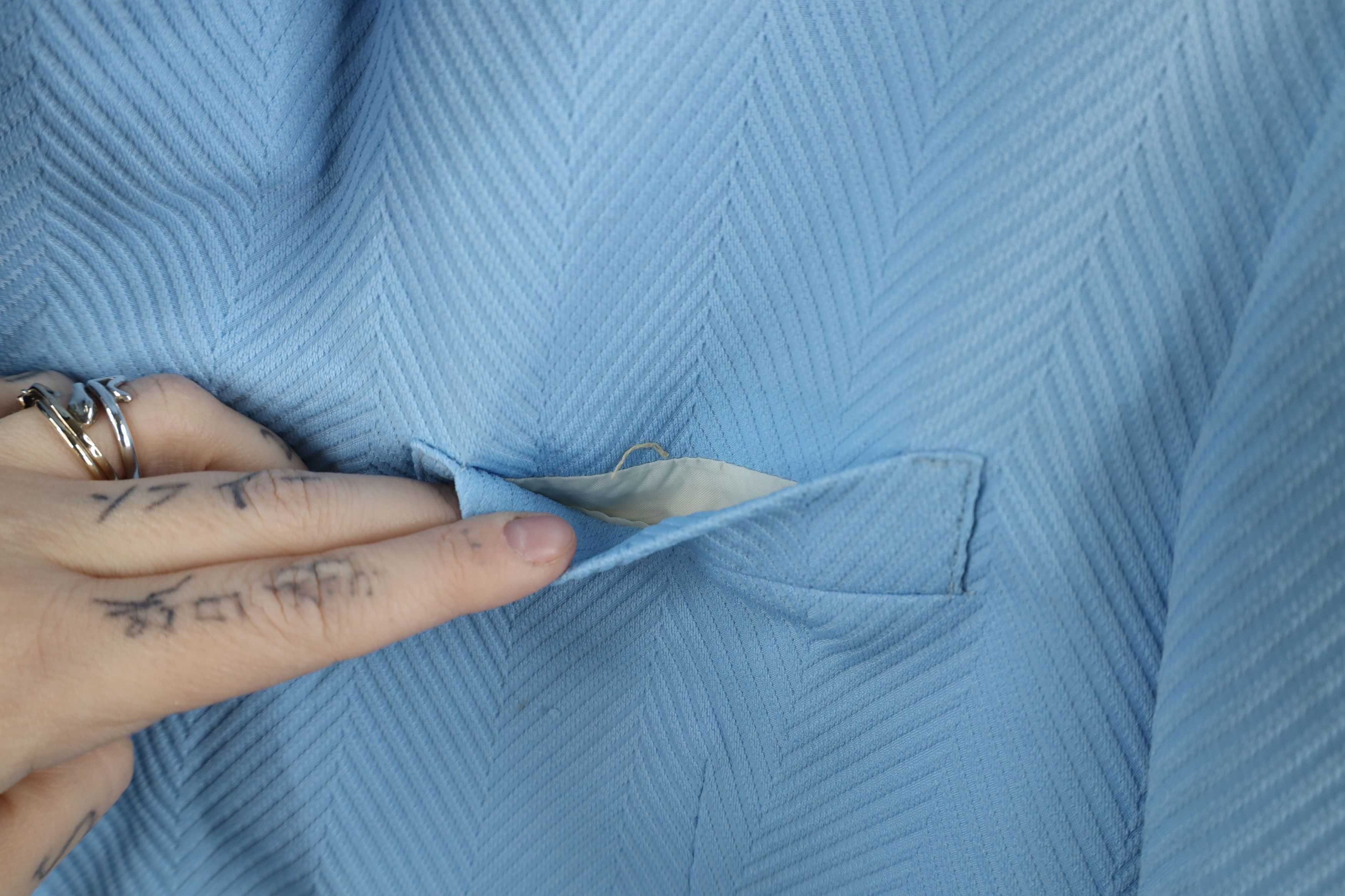 Vintage Vintage 60s Rockabilly Collar Smoking Prom Tuxedo Jacket Size US L / EU 52-54 / 3 - 7 Thumbnail