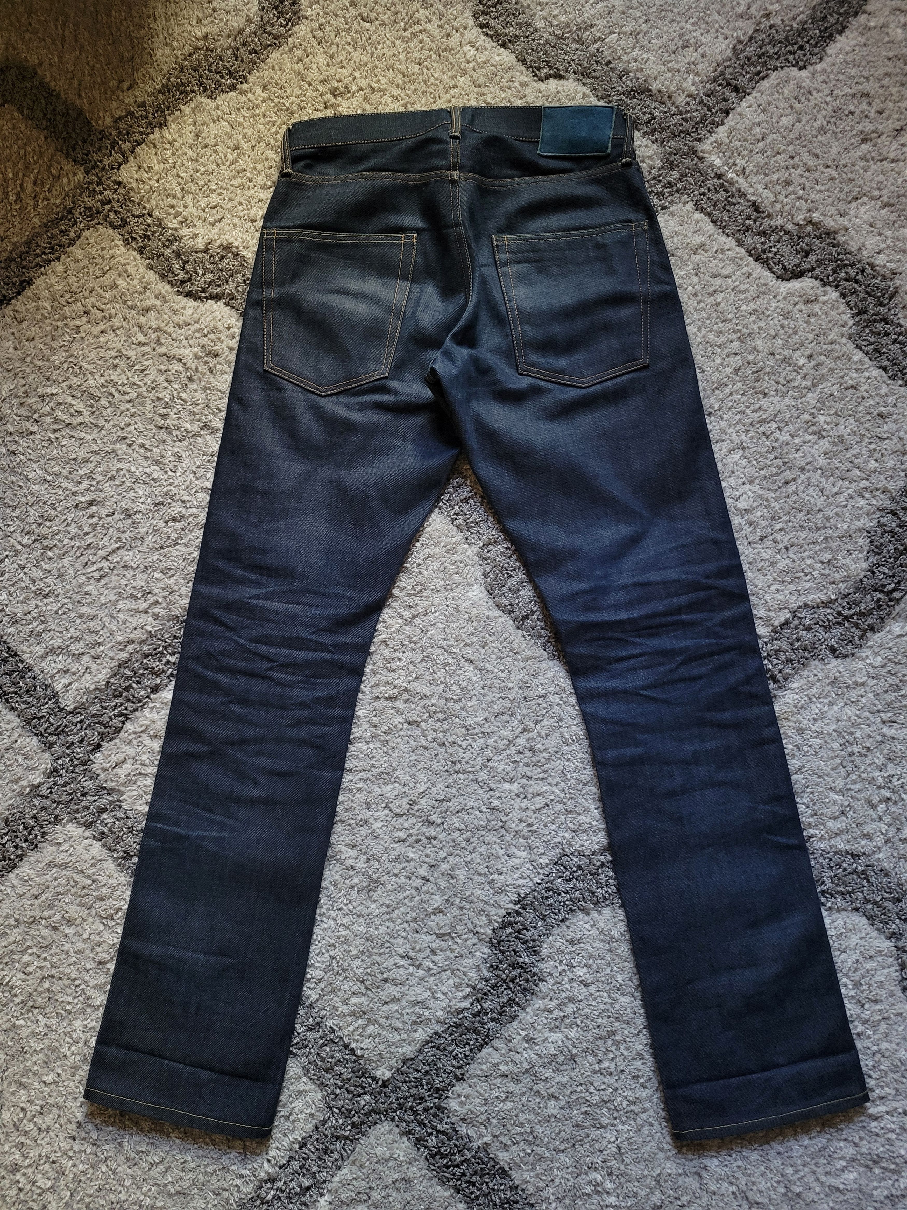 Visvim 01.2R/01 Slim Raw, Unwashed Denim Size US 30 / EU 46 - 6 Thumbnail
