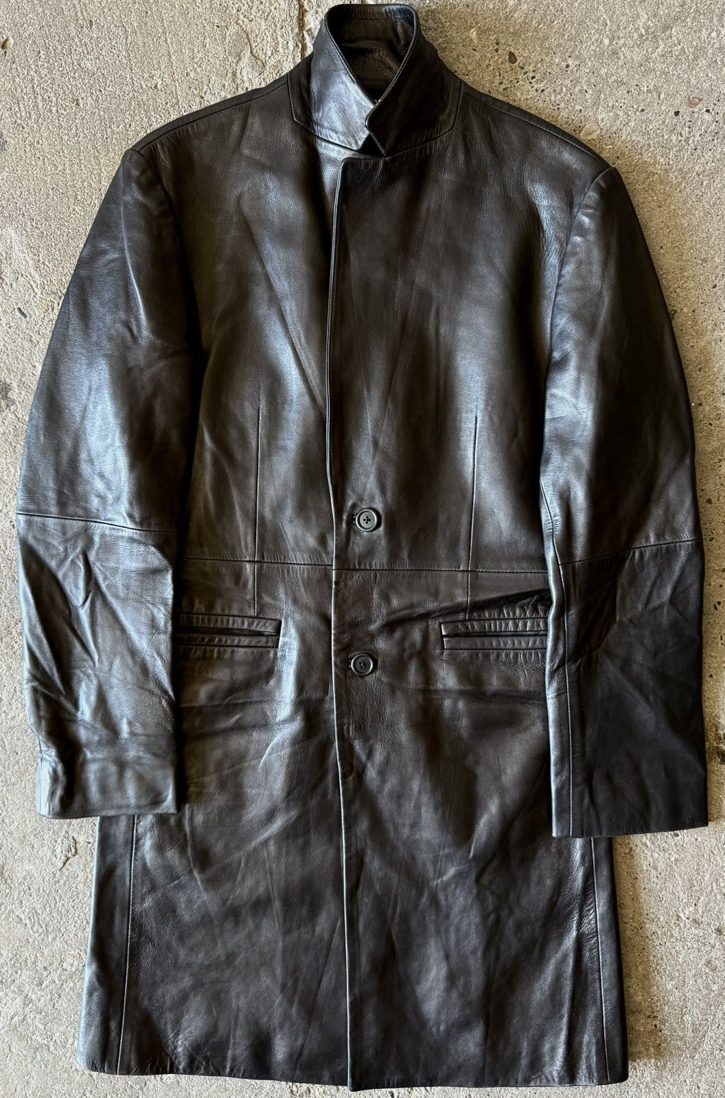 Gucci × Tom Ford Archive Gucci - Tom Ford - Lamb Skin - Leather Coat Size US M / EU 48-50 / 2 - 22 Thumbnail