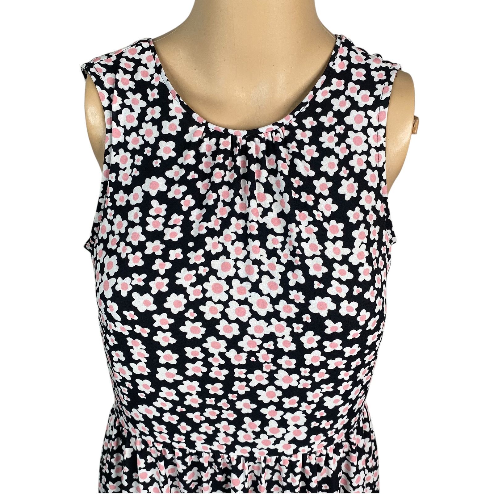 J.Crew J.Crew Ditsy Floral Poppy Garden Midi Dress SZ S Size S / US 4 / IT 40 - 3 Thumbnail